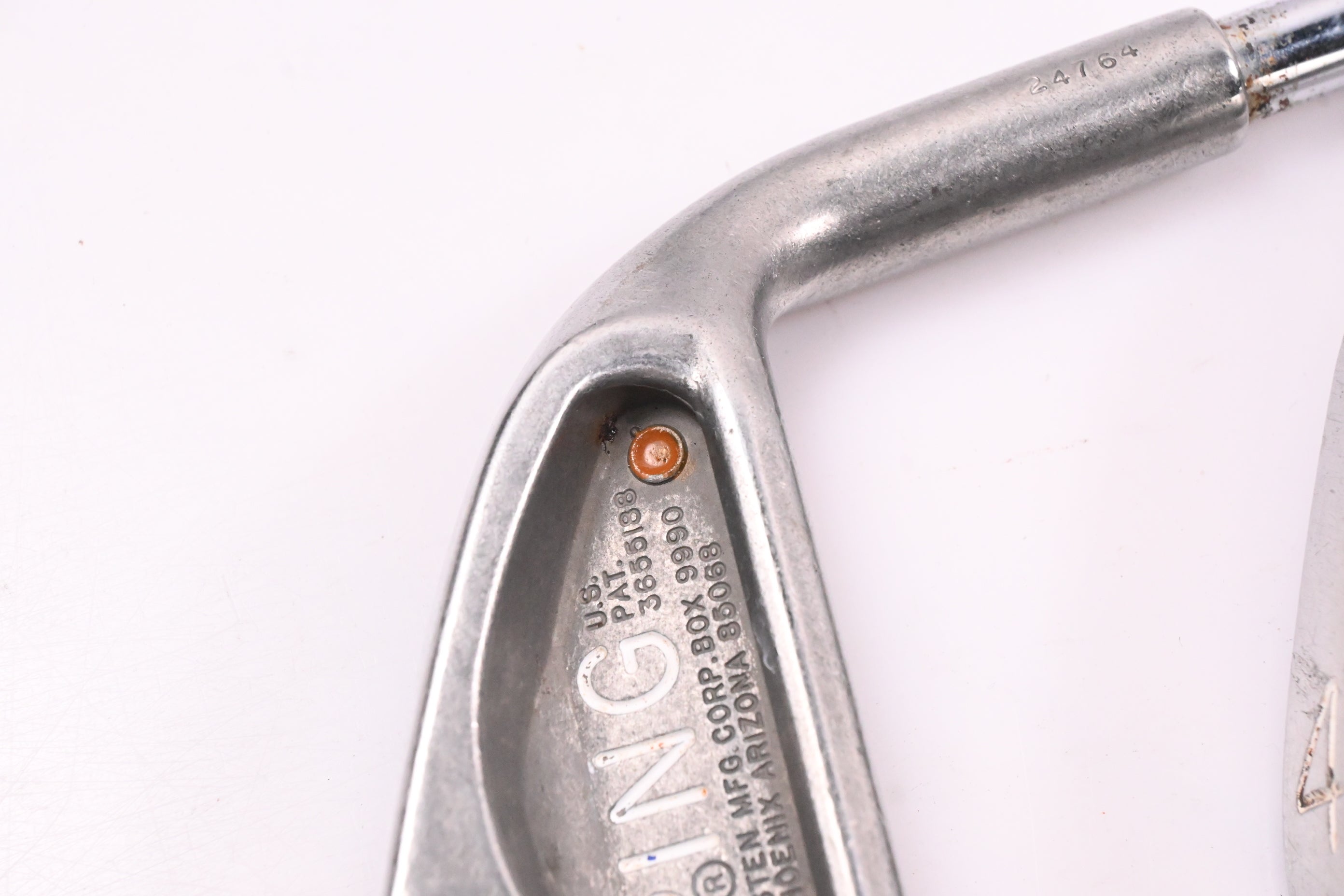 Ping Karsten III Irons / 3-9i / Brown Dot / Stiff Flex Ping Karsten KT Steel Shafts