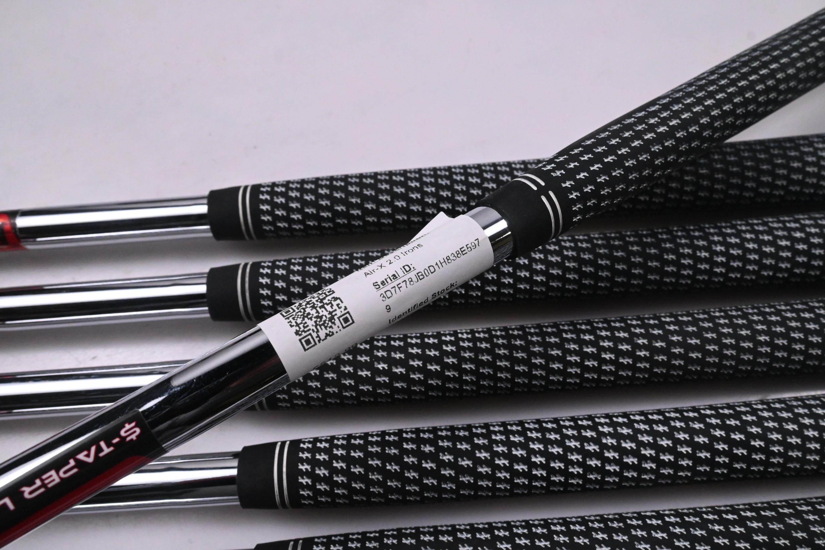 Cobra Air-X 2.0 Irons / 5-PW+GW+SW / Stiff Flex KBS $-Taper Lite Shafts