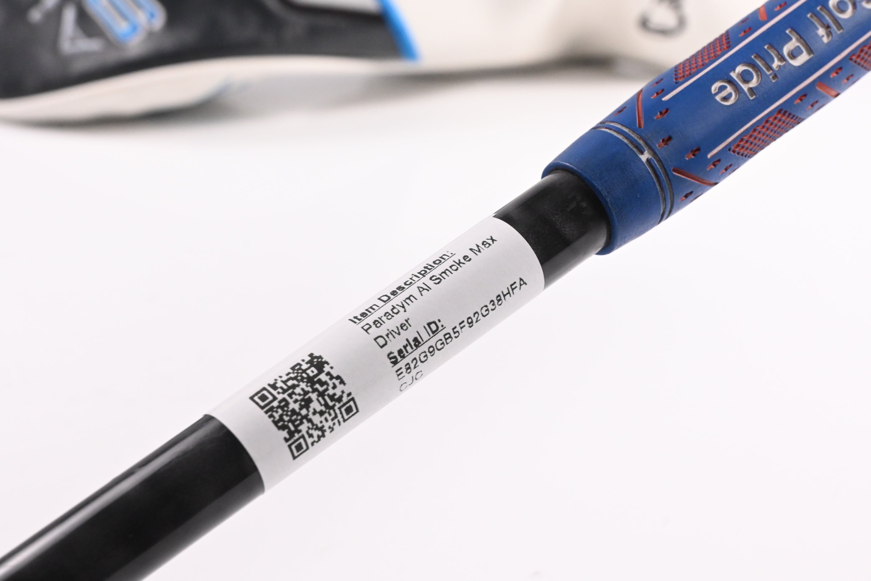 Callaway Paradym Ai Smoke Max Driver / 12 Degree / Regular Flex Evenflow Riptide