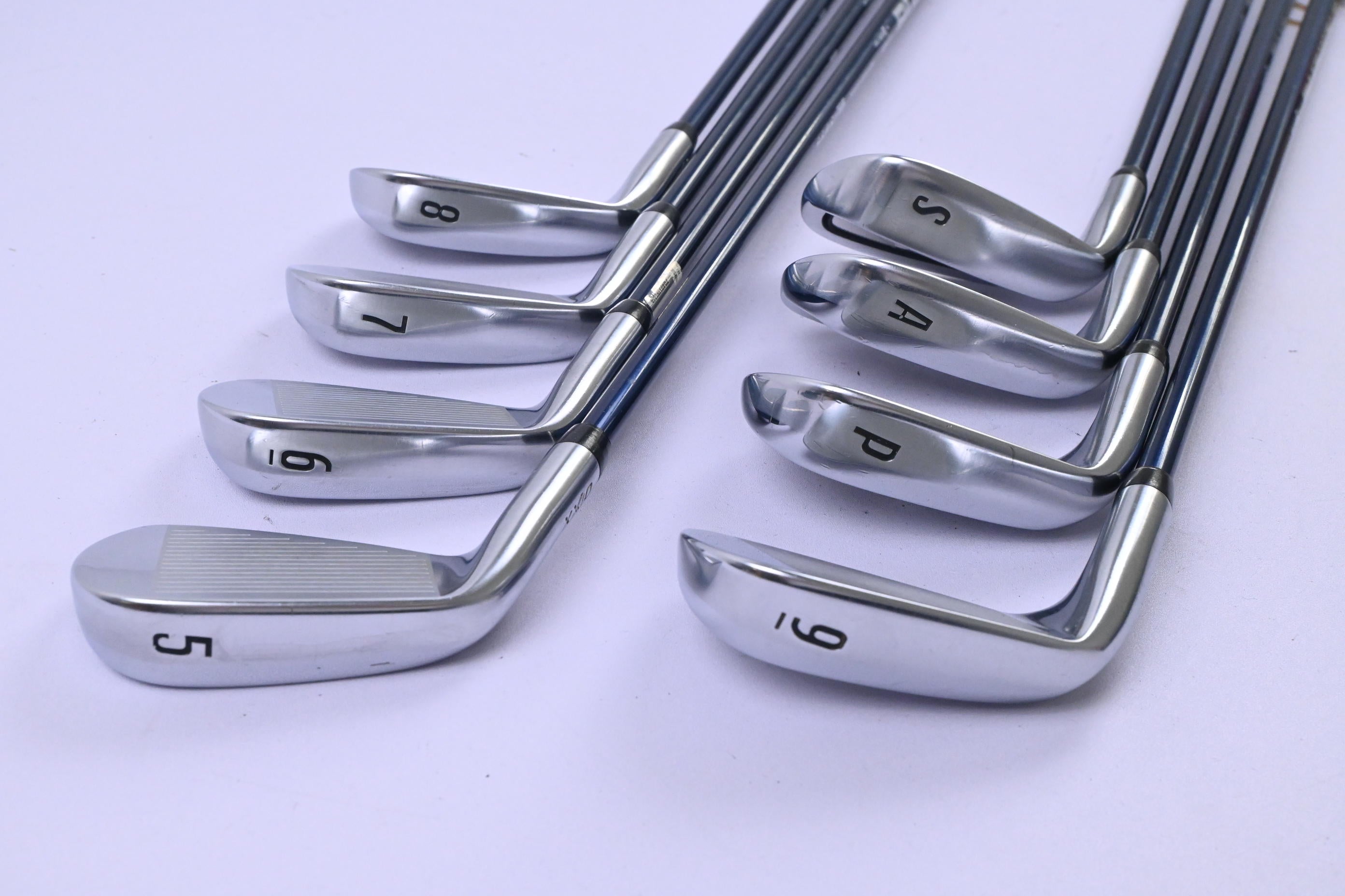 XXIO X 2021 Irons / 5-PW+GW+SW / Stiff Flex Diamana ZX 60 Shafts