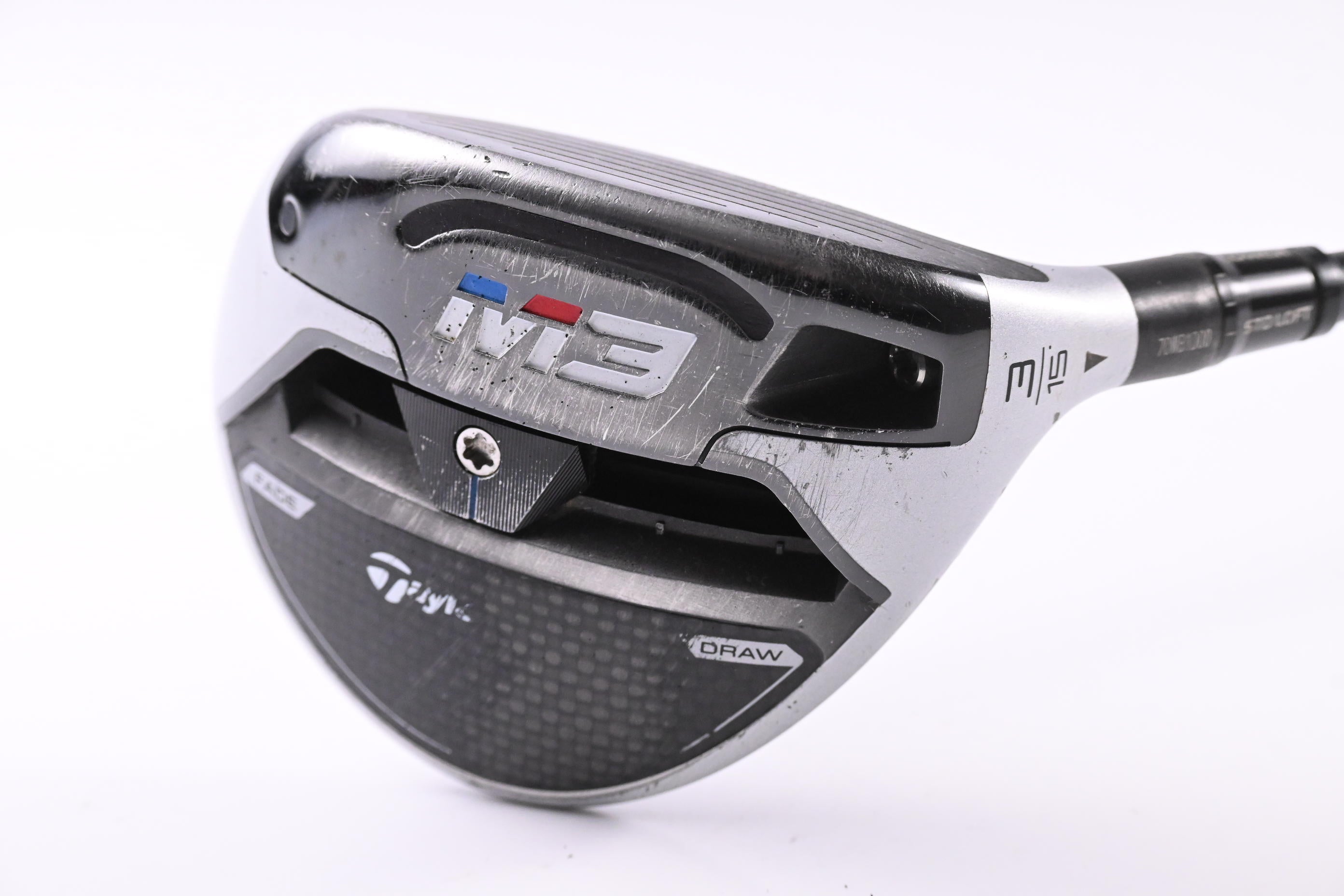 Taylormade M3 #3 Wood / 15 Degree / Stiff Flex HZRDUS Black 75 Shaft
