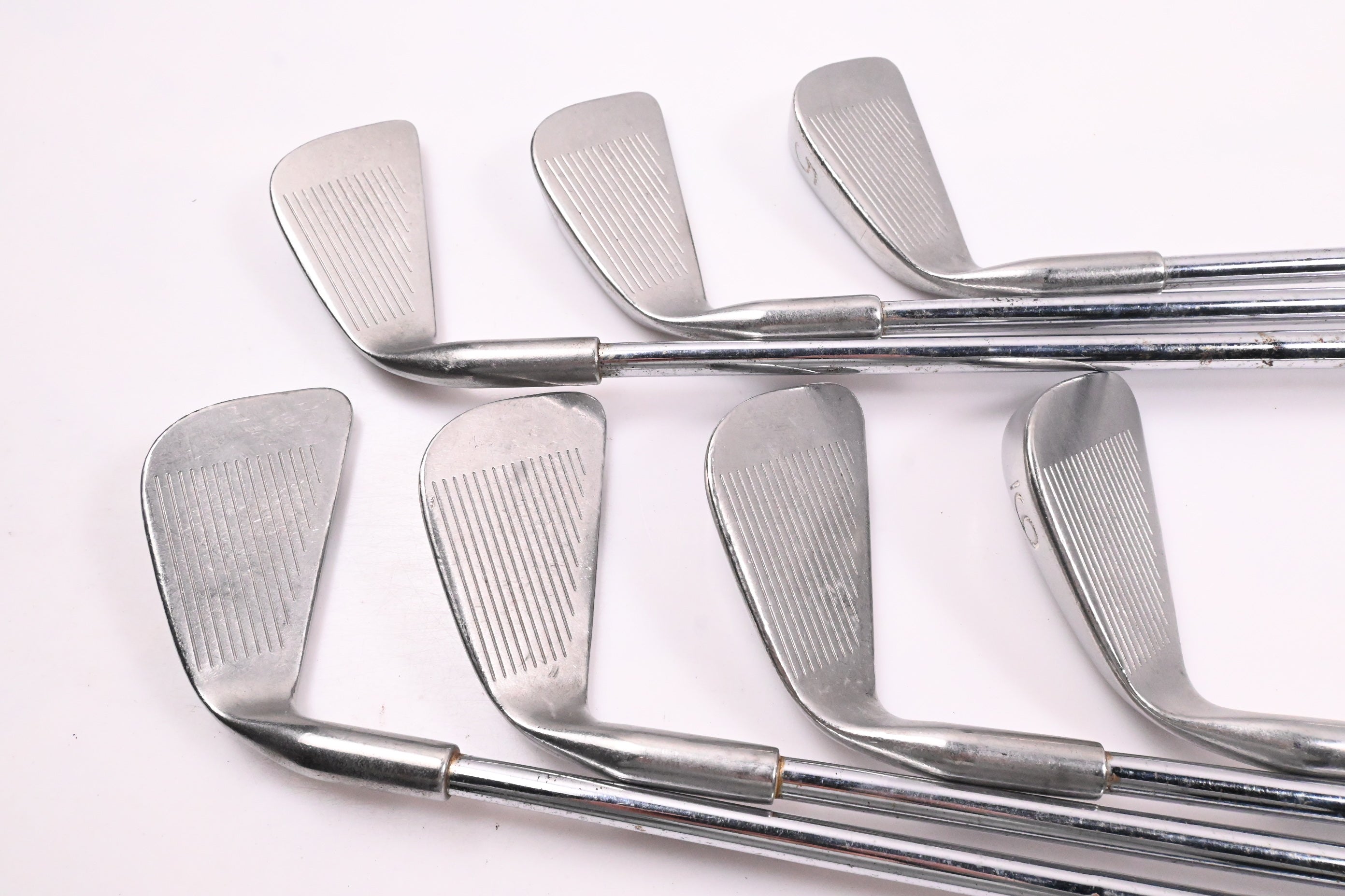 Ping Karsten III Irons / 3-9i / Brown Dot / Stiff Flex Ping Karsten KT Steel Shafts