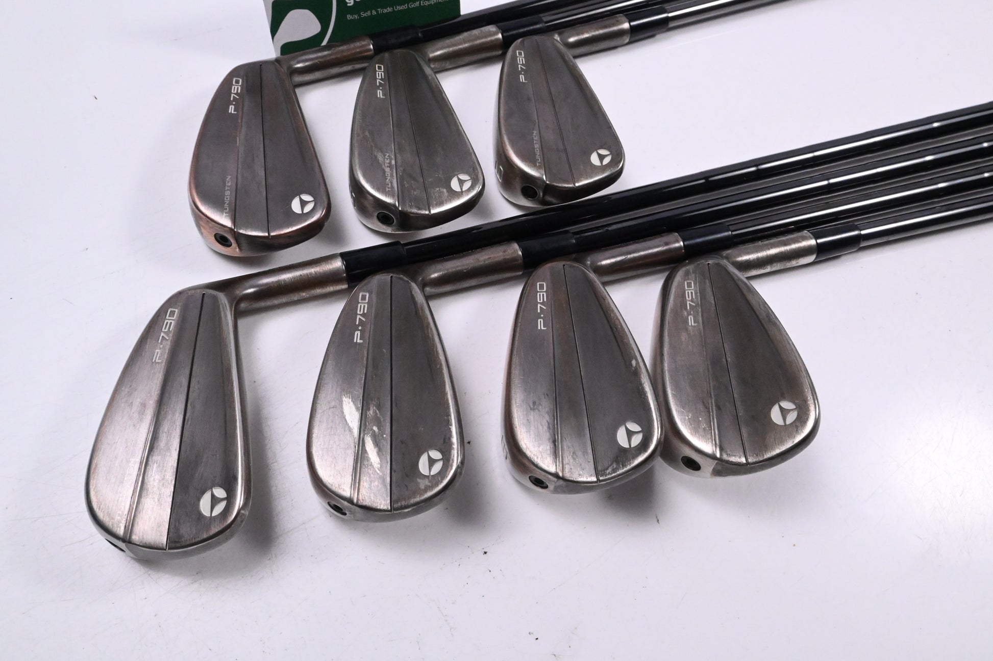 Taylormade P790 Aged Copper Irons / 4-PW / Stiff Flex KBS Tour Lite Shafts