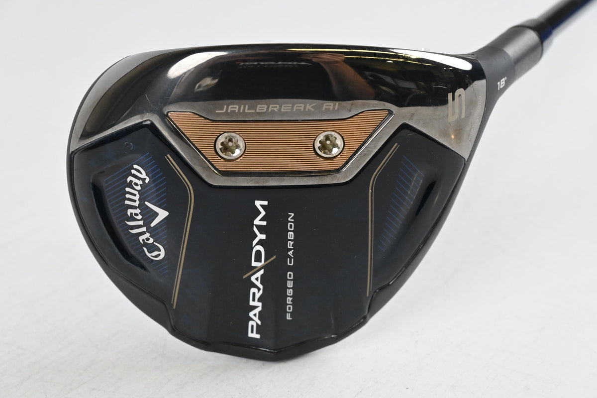 Callaway Paradym #5 Wood / 18 Degree / Stiff Flex HZRDUS Black 70 Shaft