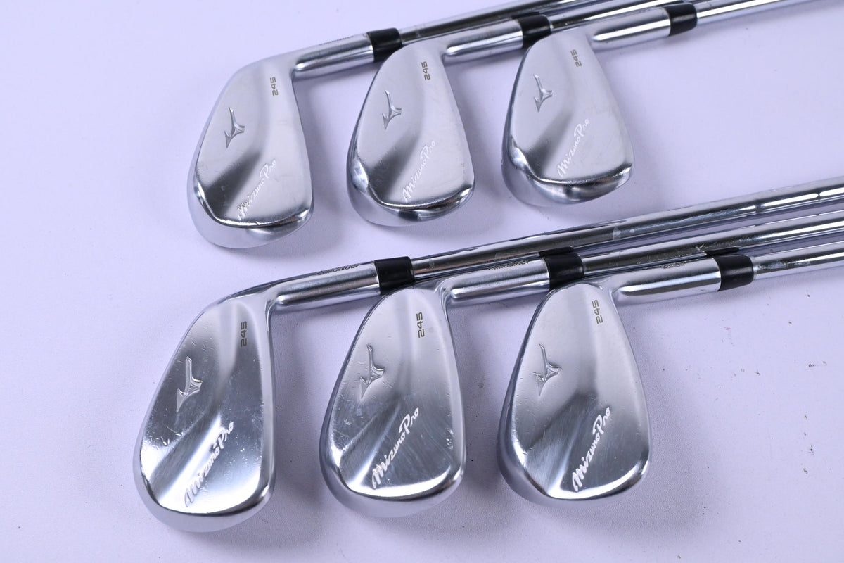 Mizuno Pro 245 Irons / 4-9i / X-Flex KBS Tour Shafts