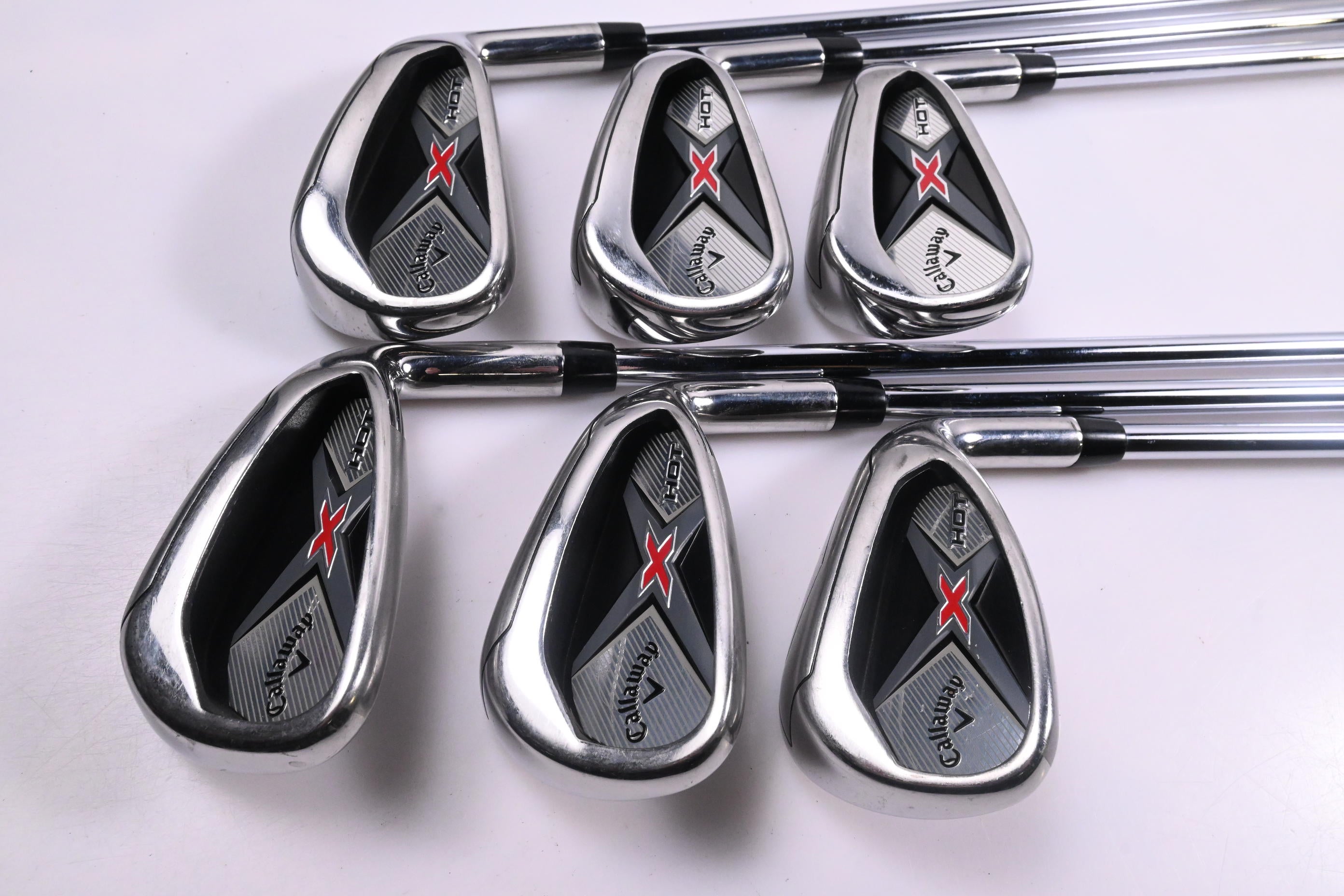 Callaway X Hot 2019 Irons / 5-PW / Regular Flex XP 85 R300 Shafts