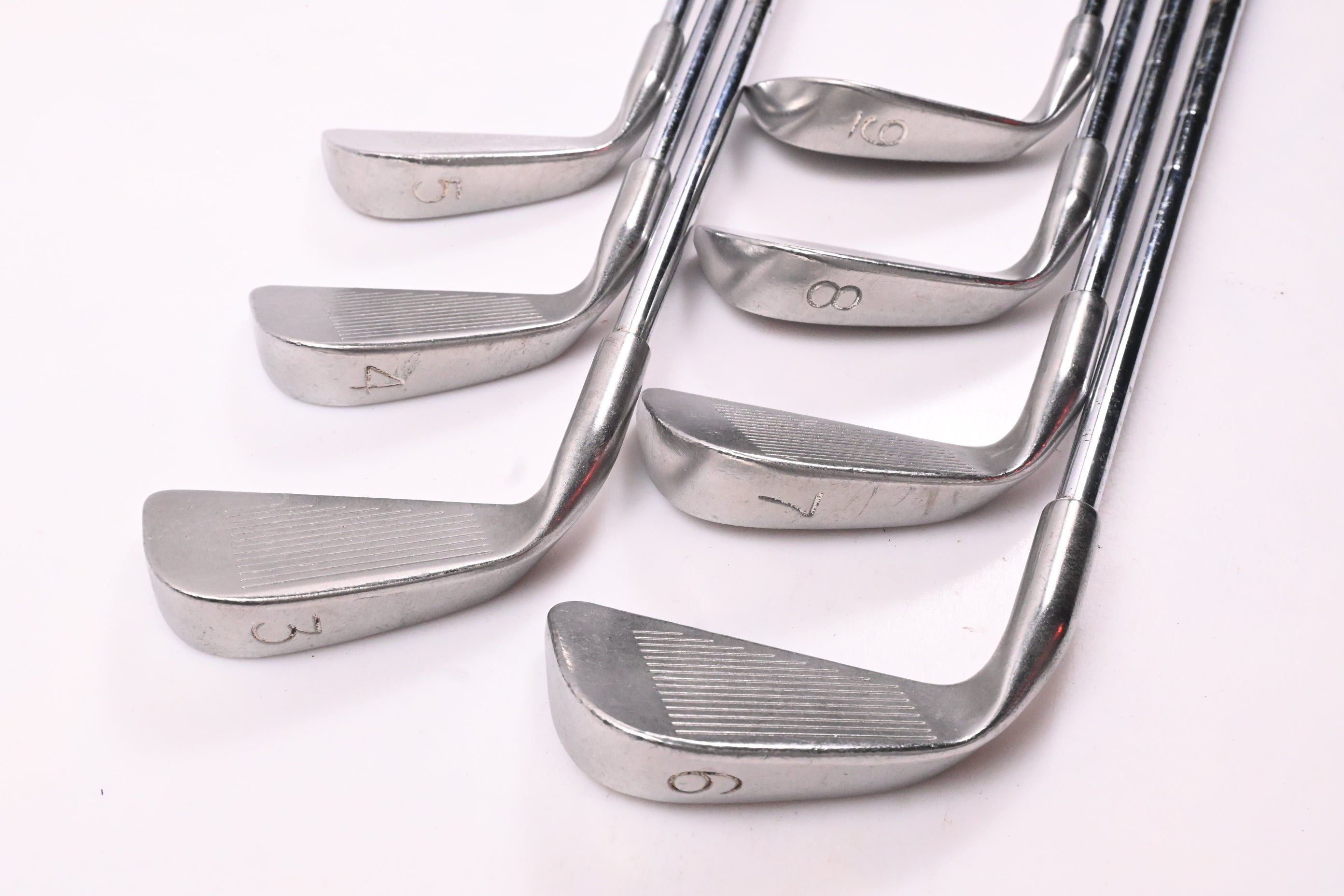 Ping Karsten III Irons / 3-9i / Brown Dot / Stiff Flex Ping Karsten KT Steel Shafts