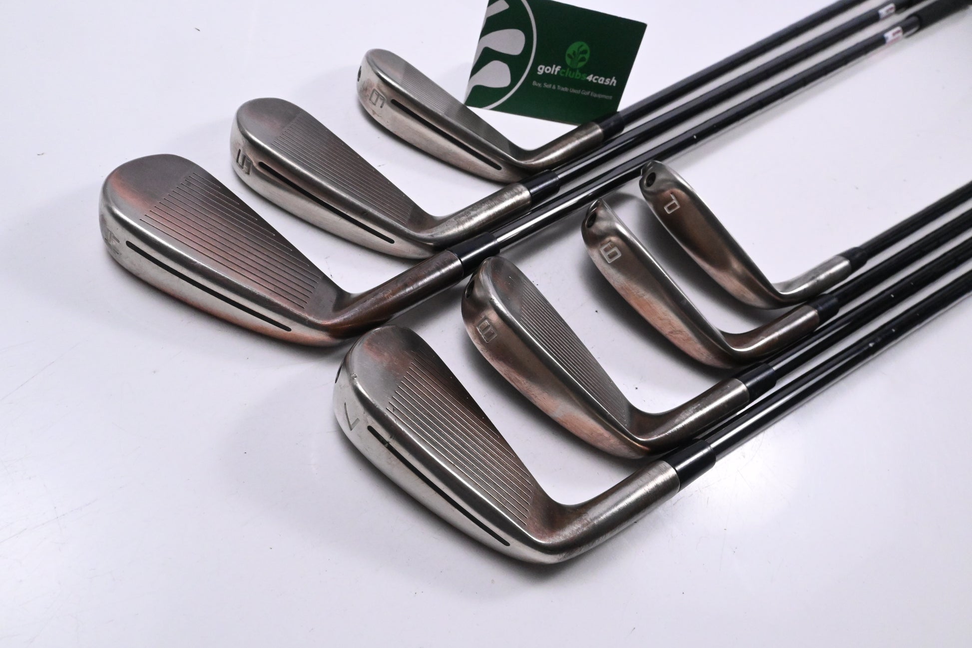 Taylormade P790 Aged Copper Irons / 4-PW / Stiff Flex KBS Tour Lite Shafts