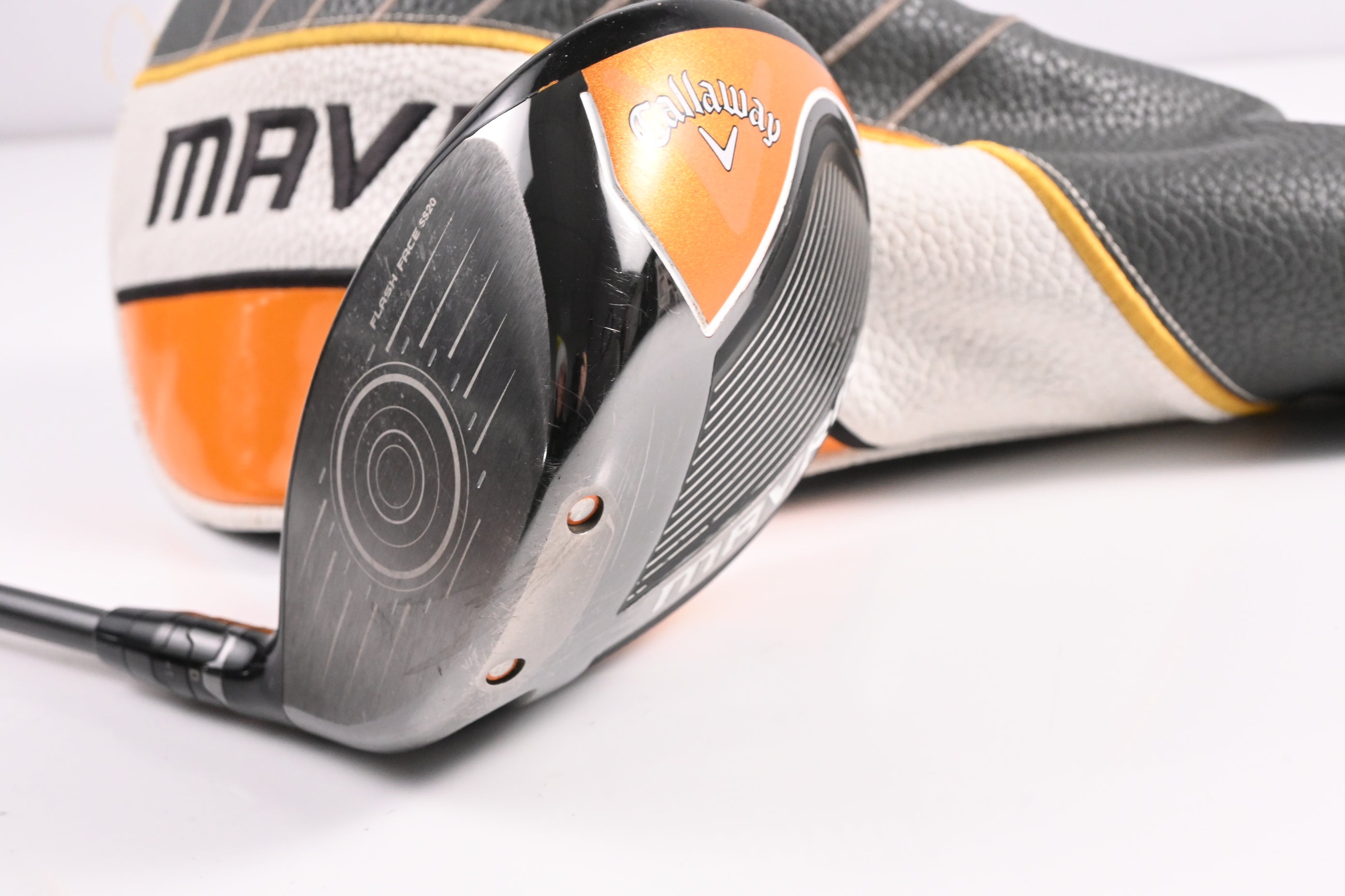 Left Hand Callaway Mavrik Driver / 10.5 Degree / Stiff Flex Evenflow Riptide 60