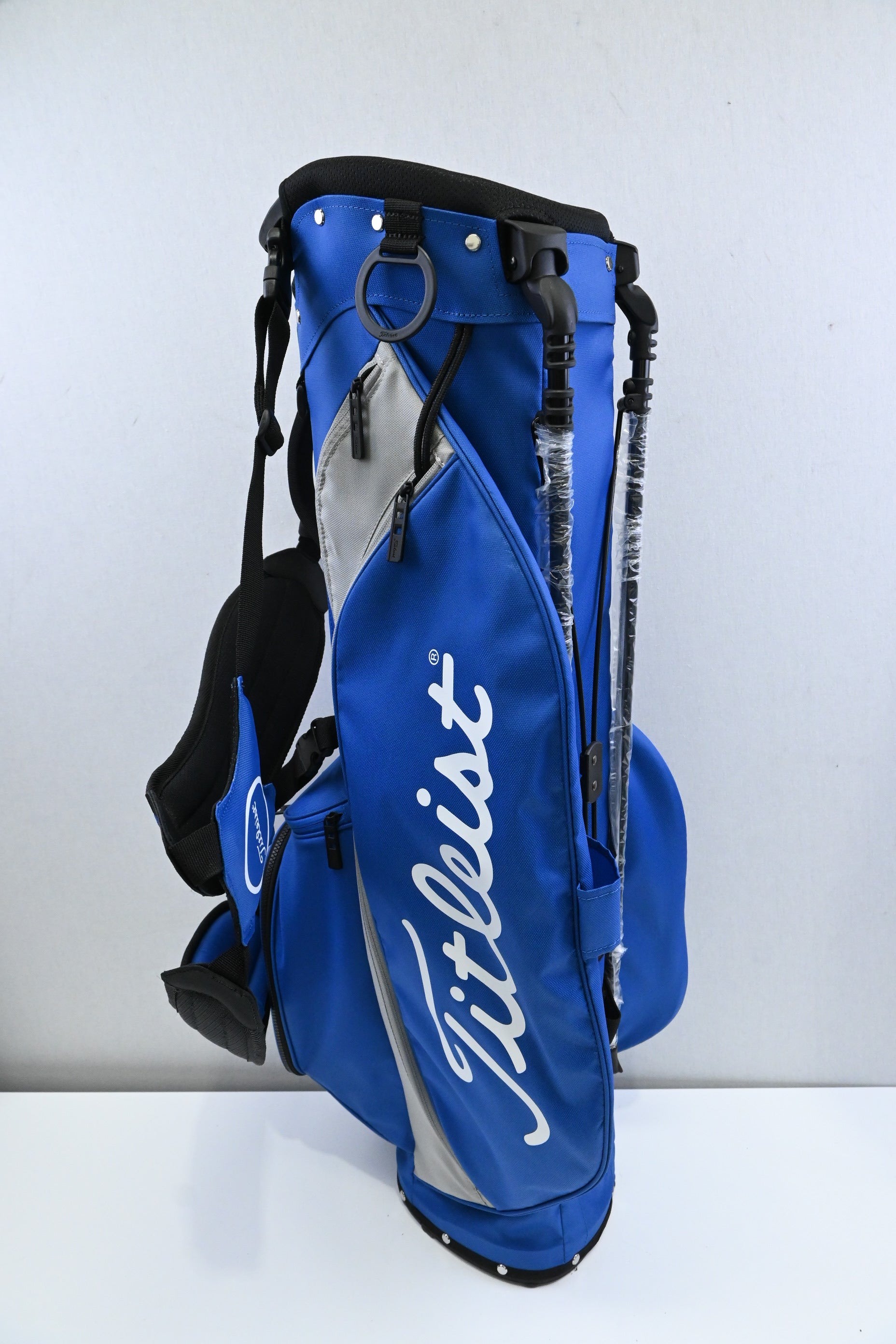 Titleist Players 4 Stand Bag / 4-Way / Blue, Grey