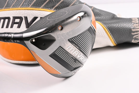 Left Hand Callaway Mavrik Driver / 10.5 Degree / Stiff Flex Evenflow Riptide 60