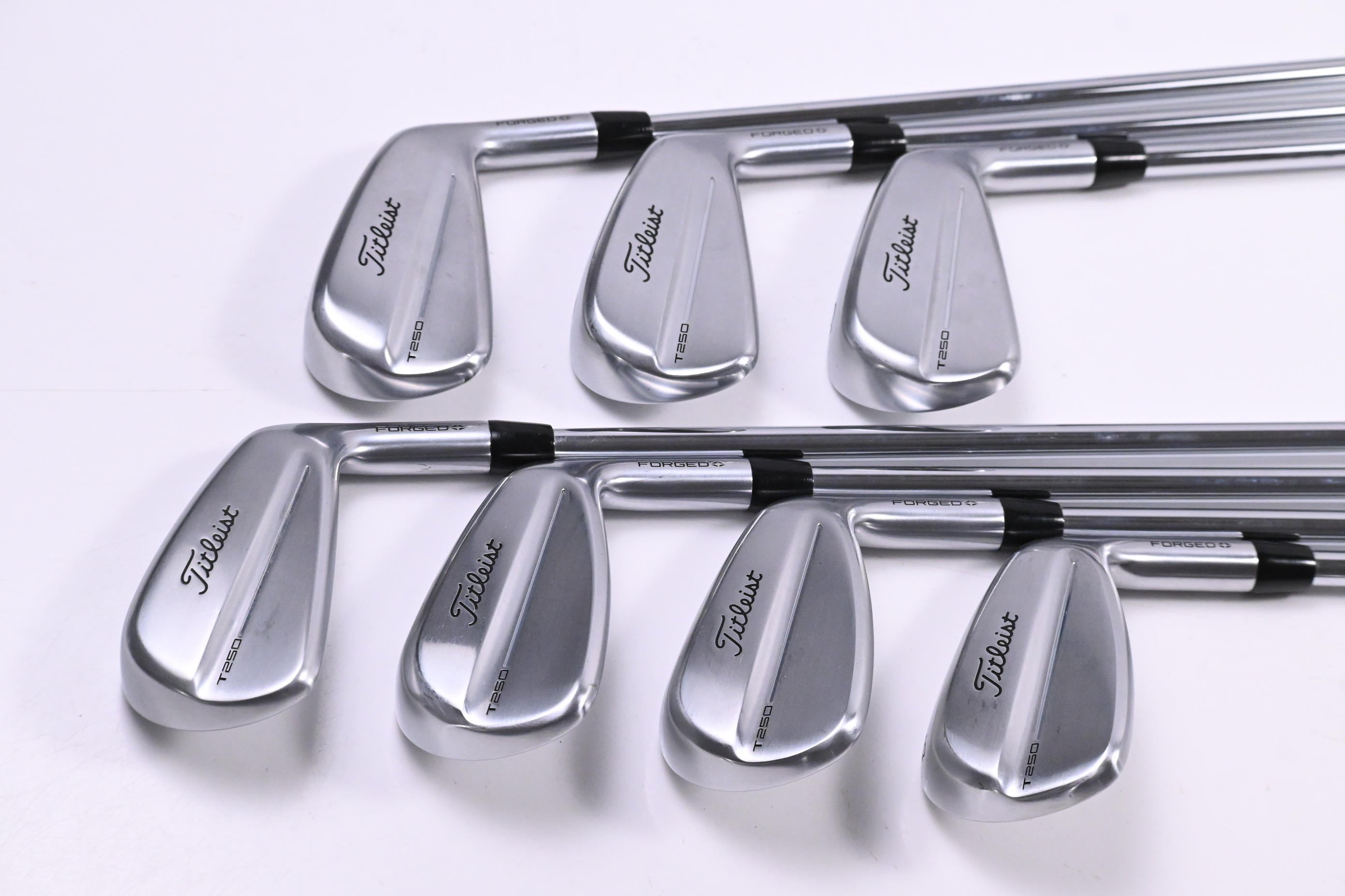 Titleist T250 2025 Irons / 4-PW / Regular Flex AMT Black Shafts