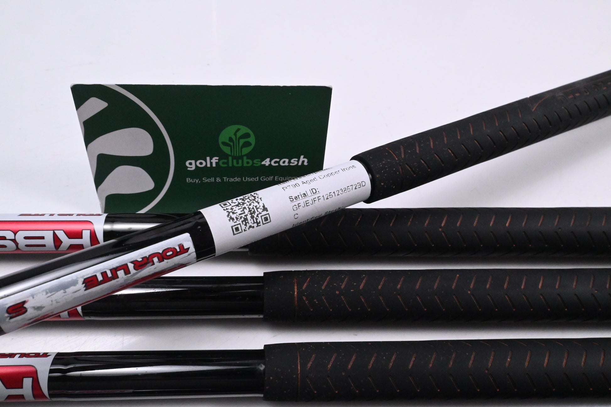 Taylormade P790 Aged Copper Irons / 4-PW / Stiff Flex KBS Tour Lite Shafts