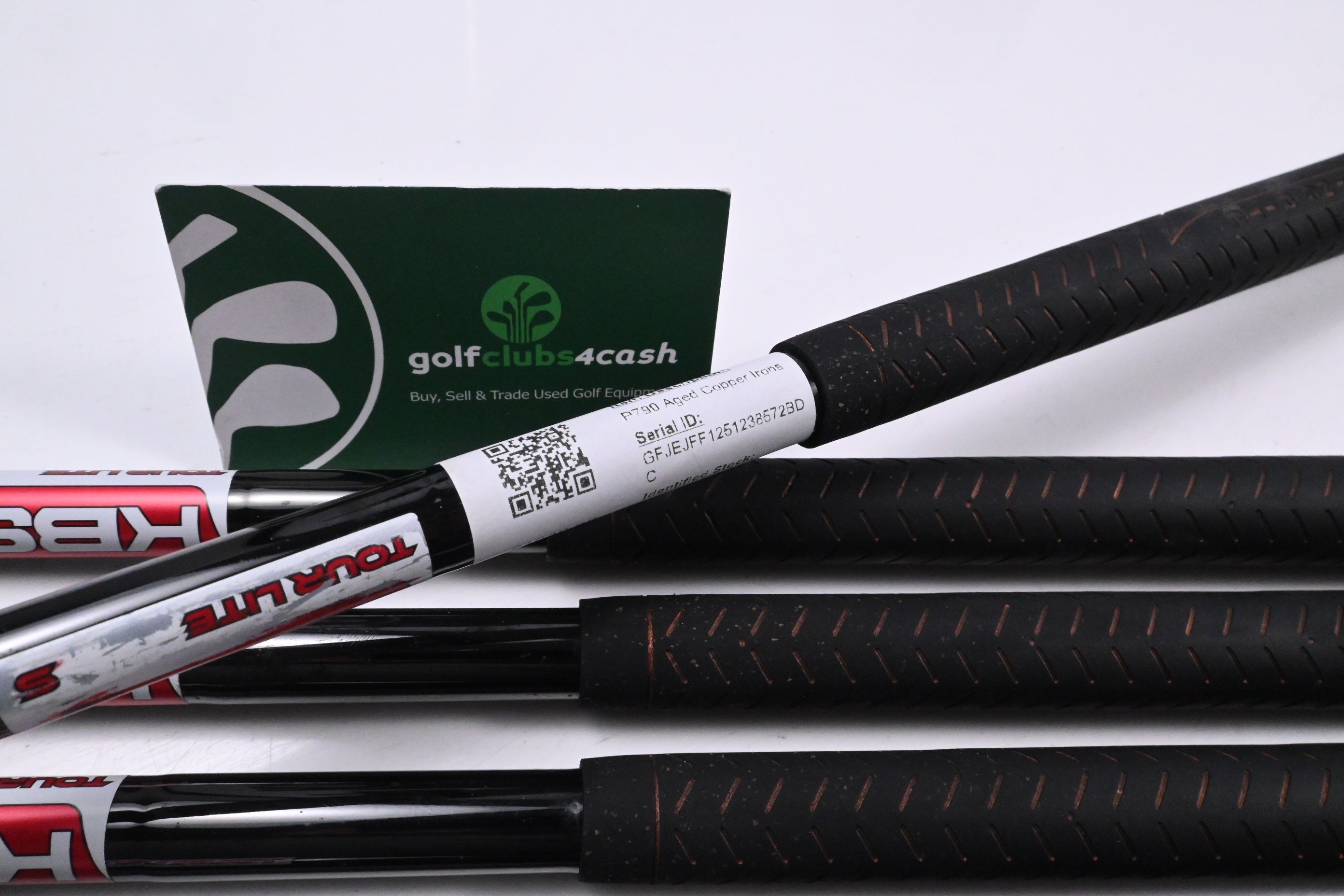 Taylormade P790 Aged Copper Irons / 4-PW / Stiff Flex KBS Tour Lite Shafts