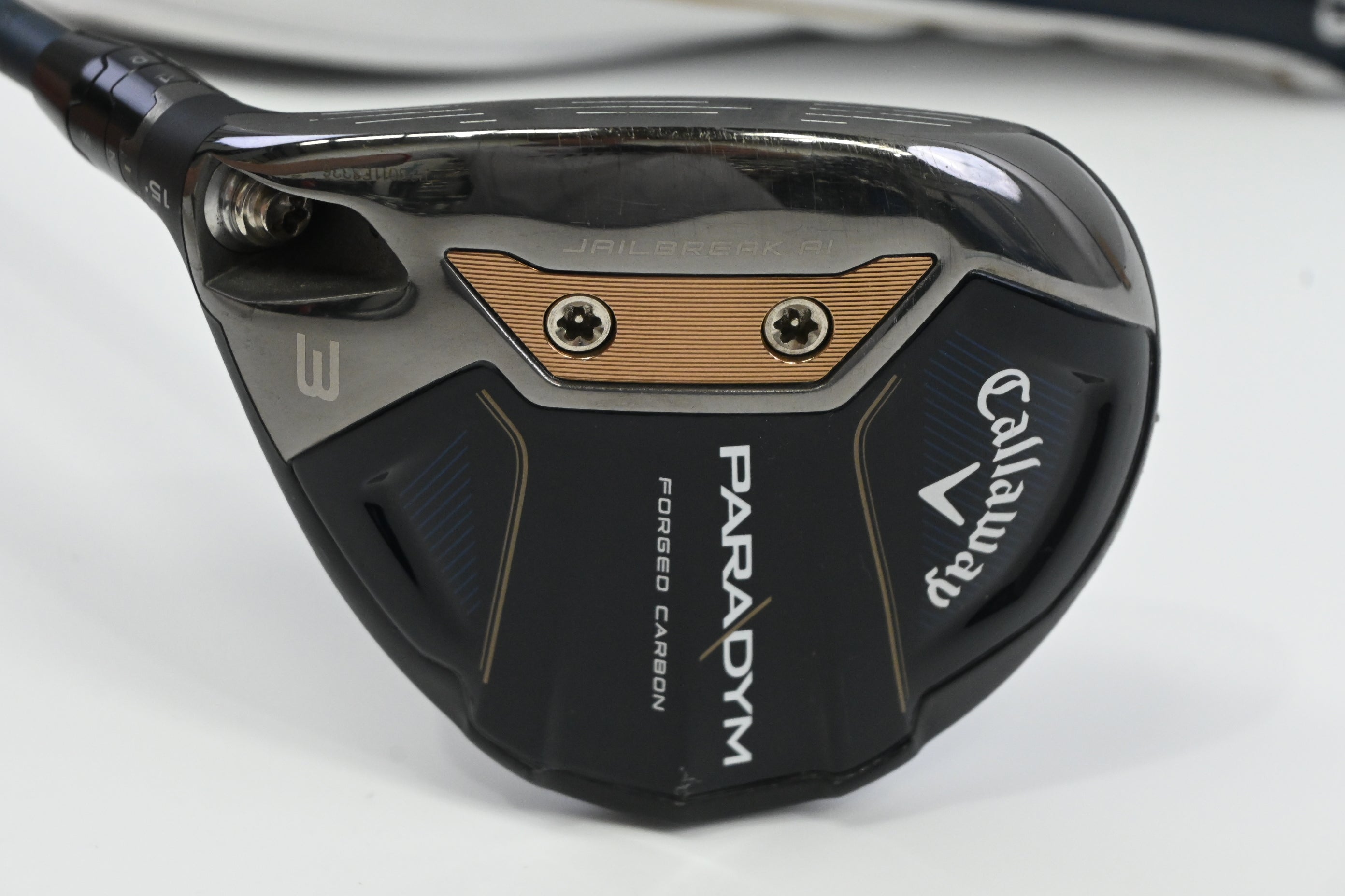 Left Hand Callaway Paradym #3 Wood / 15 Degree / Stiff Flex Ventus TR Blue 5