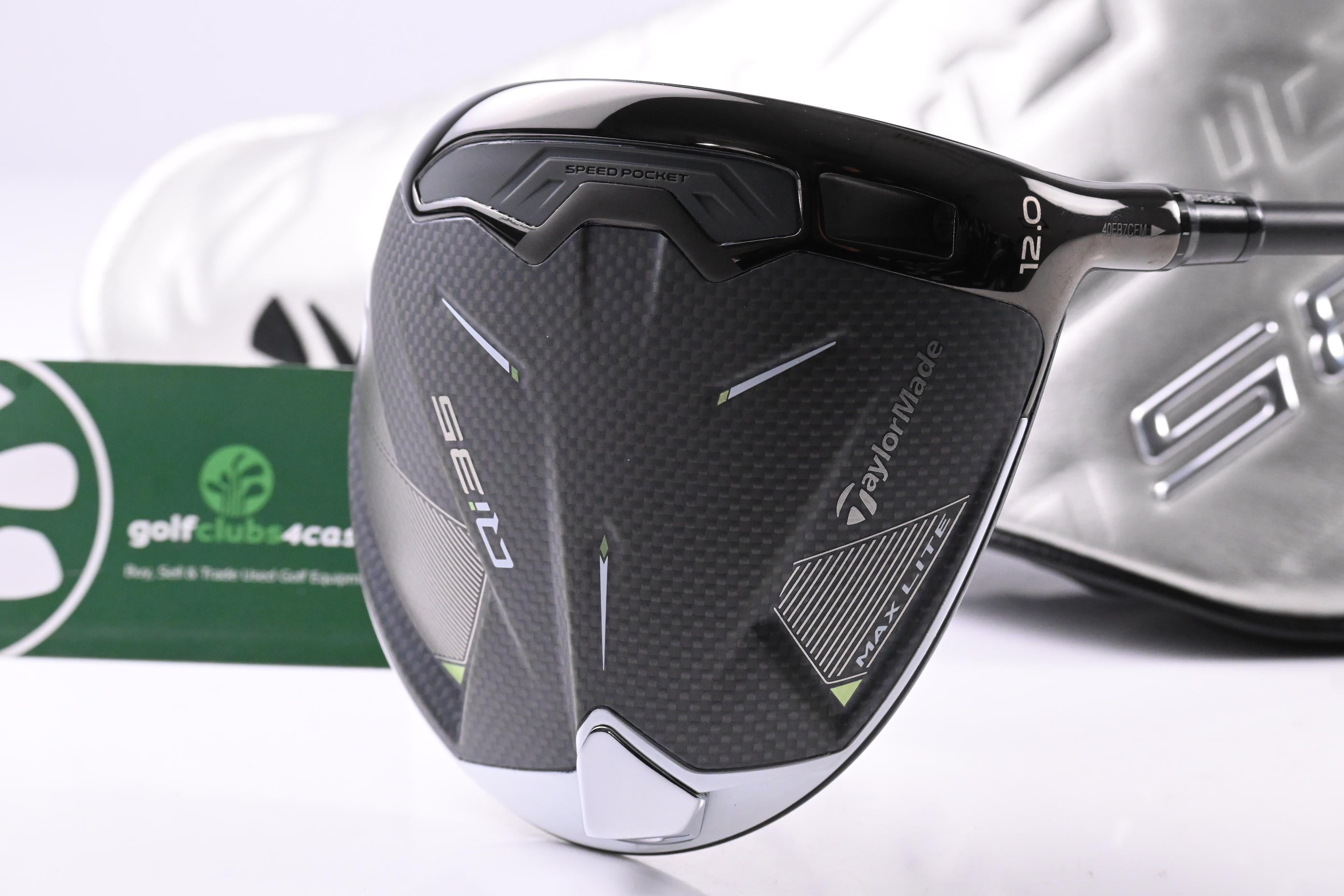 Taylormade Qi35 Max Lite Driver / 12 Degree / Stiff Flex Cypher 2.0 50 Shaft