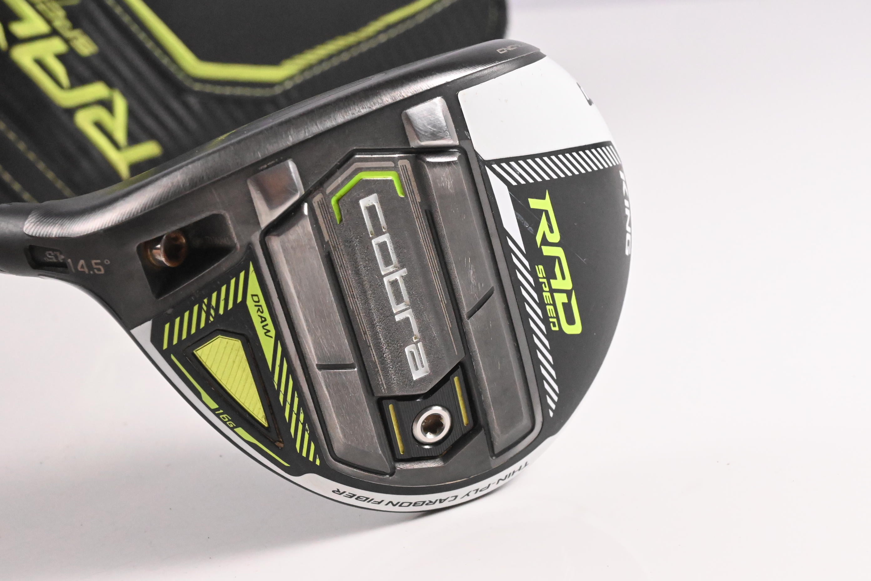 Left Hand Cobra King Radspeed Draw #3 Wood / 14.5 Degree / Stiff Flex Motore X