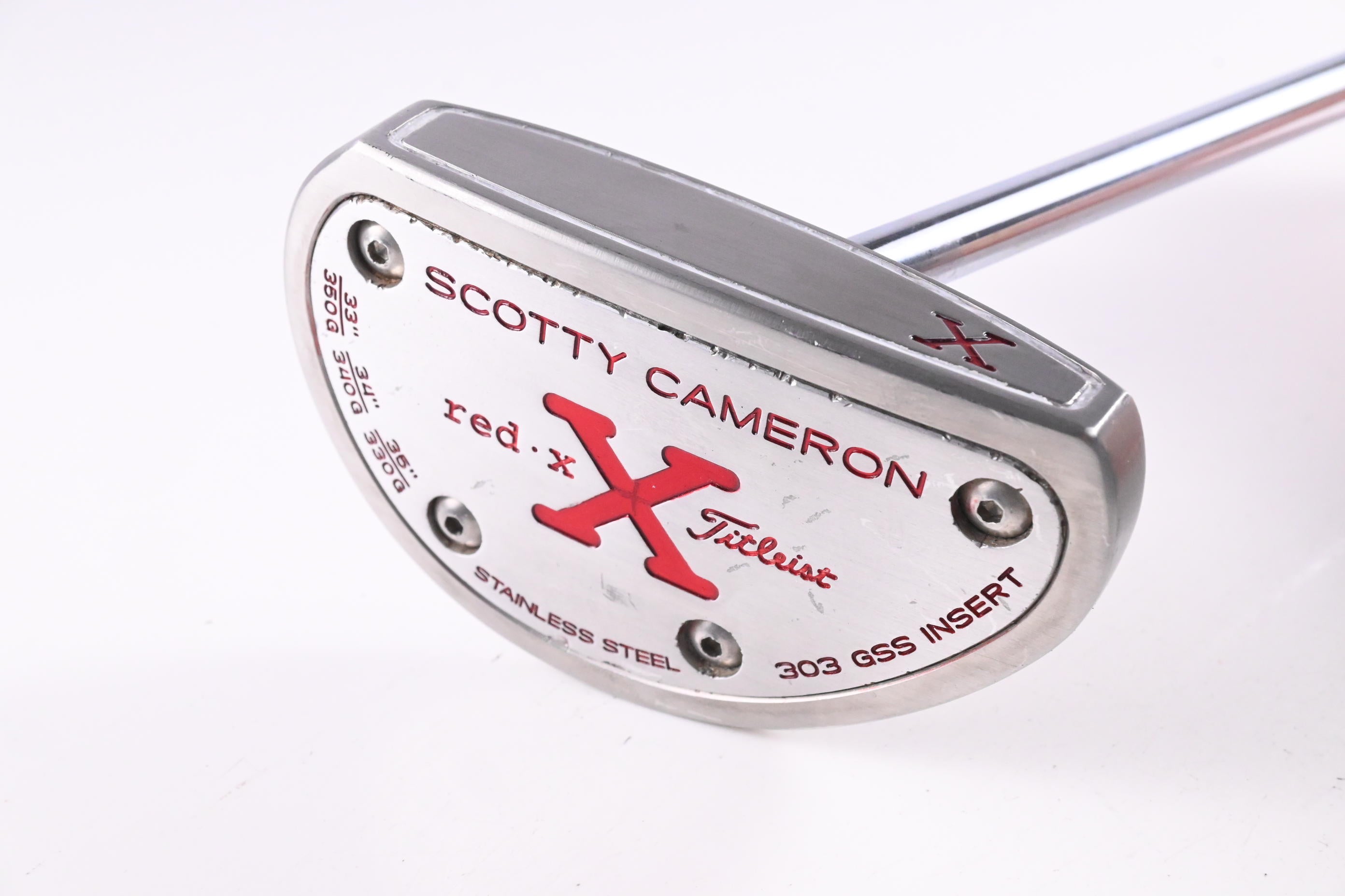 Scotty Cameron Red X Putter / 33 Inch
