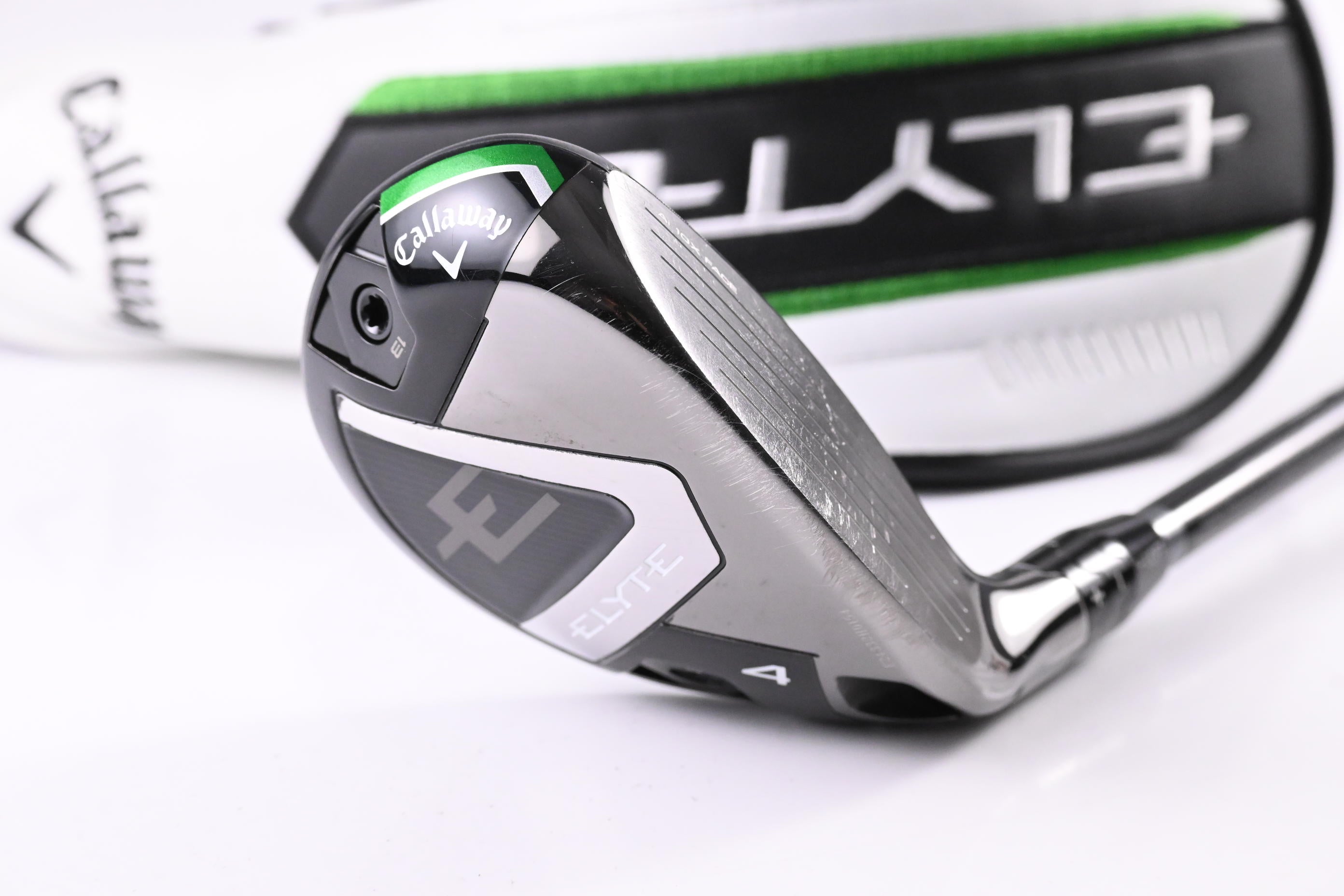 Callaway Elyte #4 Hybrid / 22 Degree / Stiff Flex Denali Charcoal 70 Shaft
