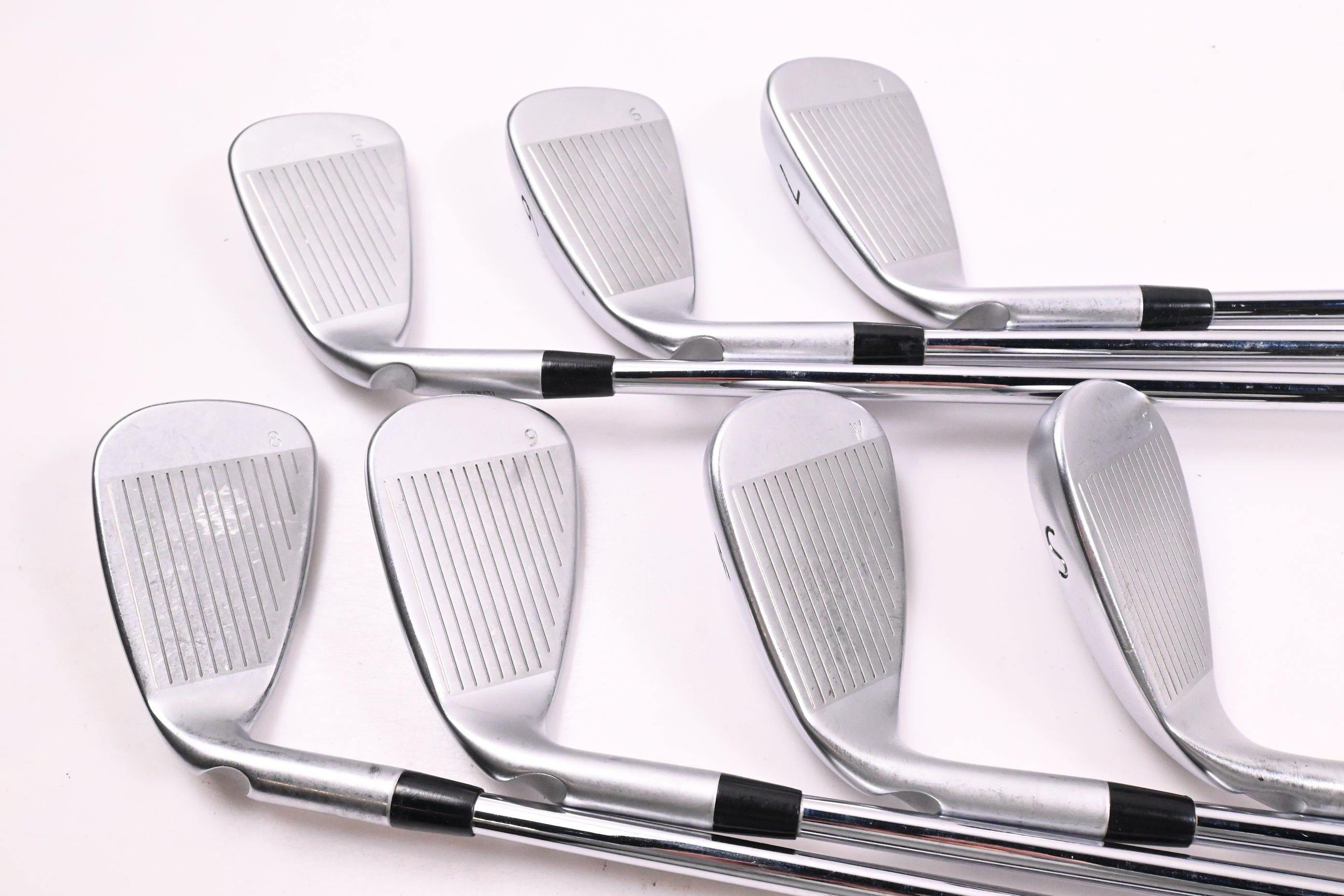 Ping G400 Irons / 5-PW+SW / Orange Dot / Regular Flex Ping AWT 2.0 Shafts