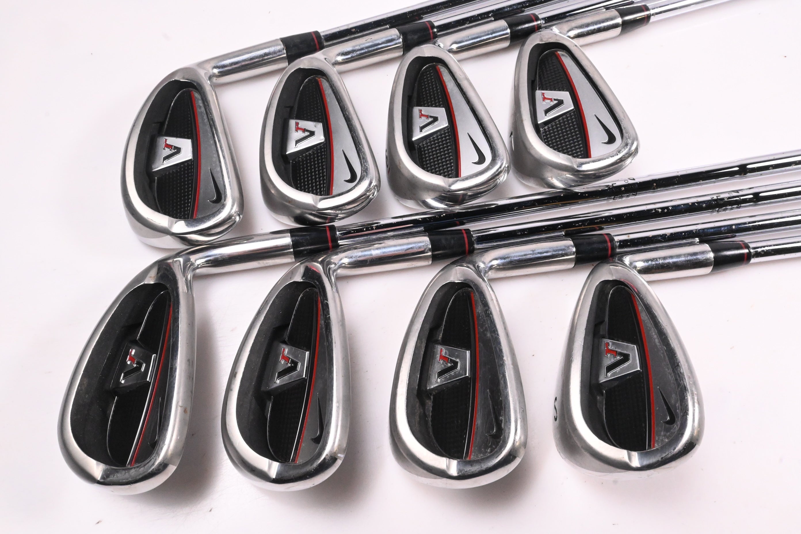 Nike VR Full Cavity Irons / 4-PW+SW / Stiff Flex Dynamic Gold HL Shafts
