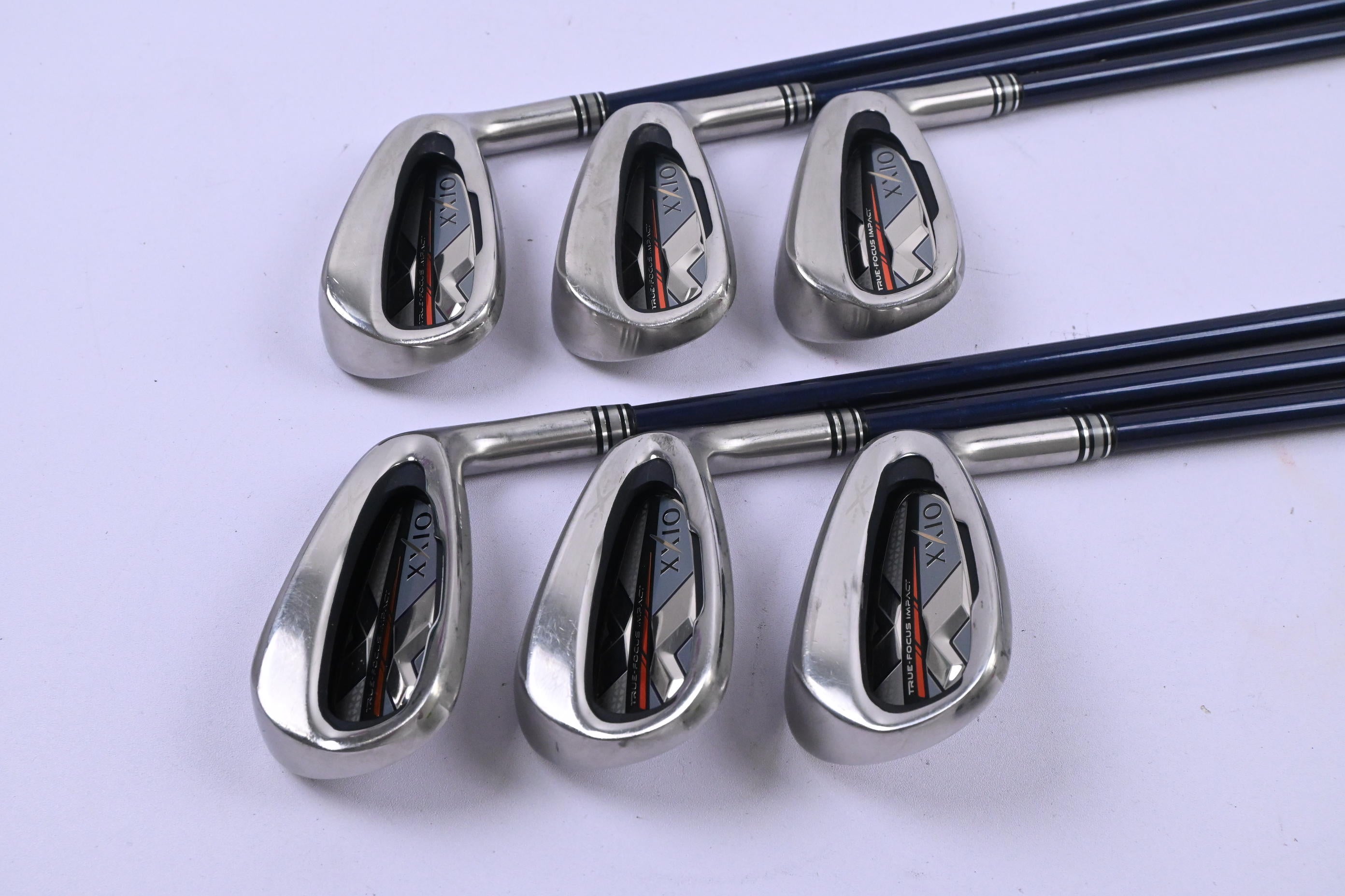 XXIO X Irons / 5-PW / Stiff Flex XXIO MP1000 DST 52 Shafts