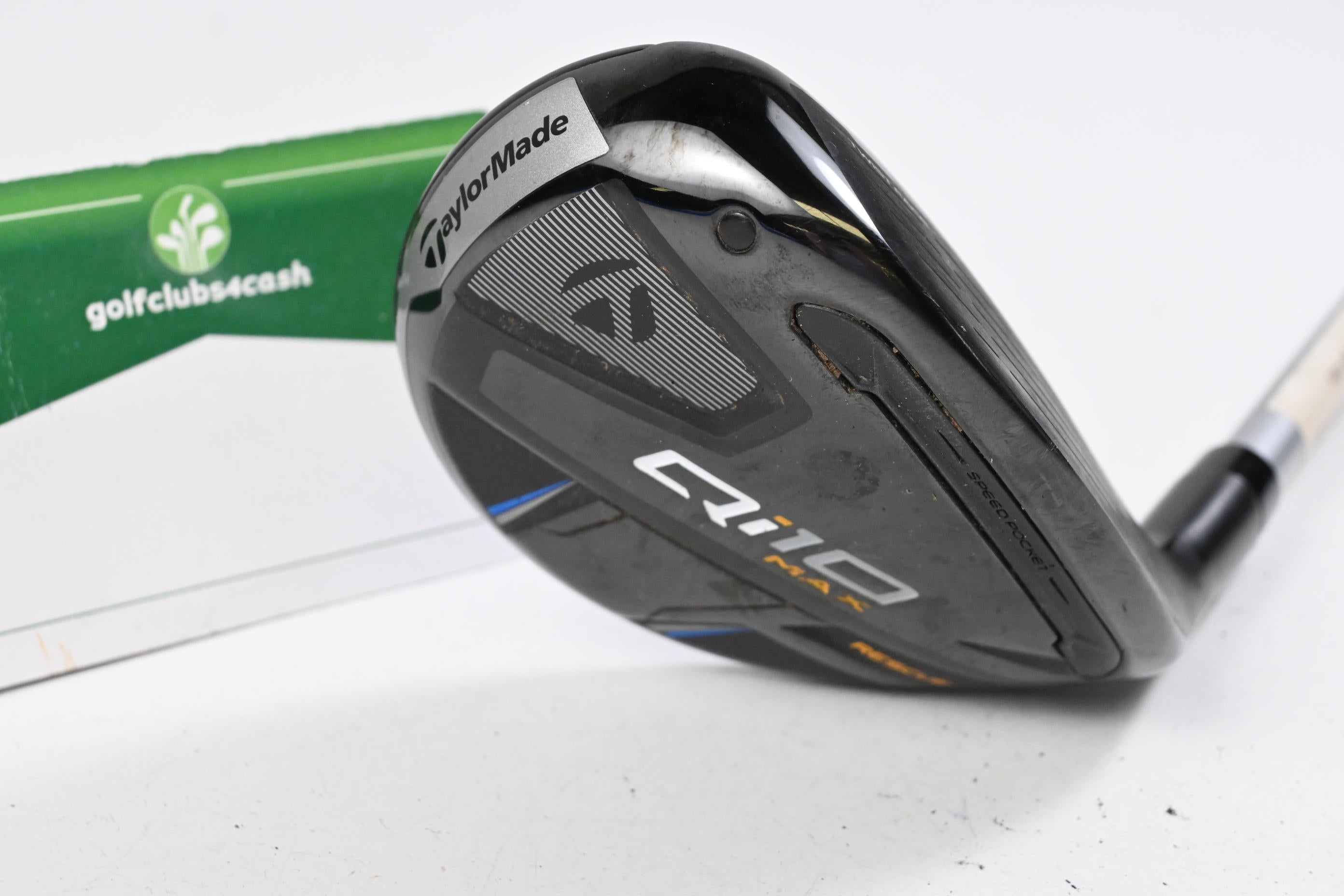 Ladies Taylormade Qi10 Max #5 Hybrid / 27 Degree / Ladies Flex Fujikura Speeder