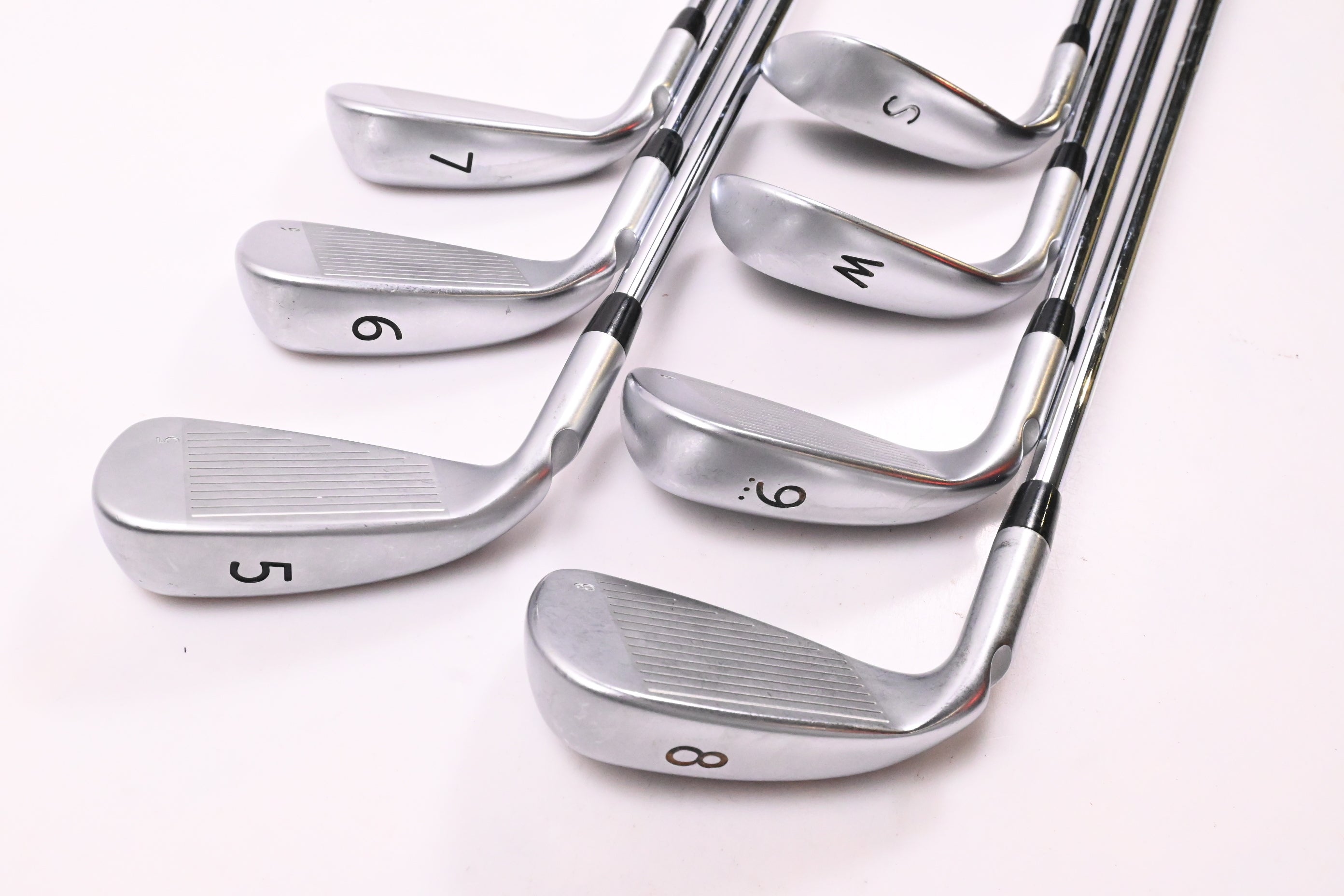 Ping G400 Irons / 5-PW+SW / Orange Dot / Regular Flex Ping AWT 2.0 Shafts
