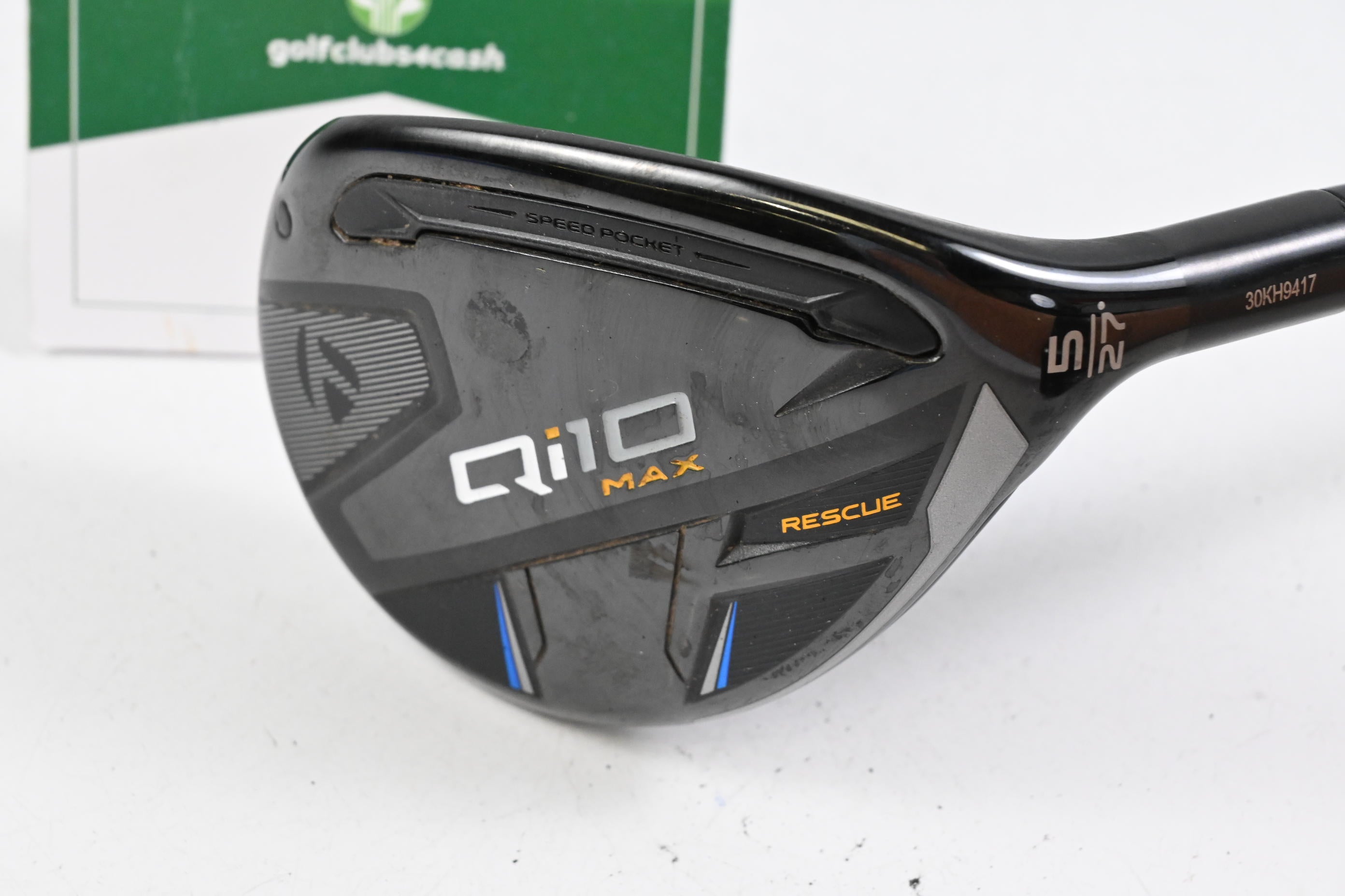 Ladies Taylormade Qi10 Max #5 Hybrid / 27 Degree / Ladies Flex Fujikura Speeder