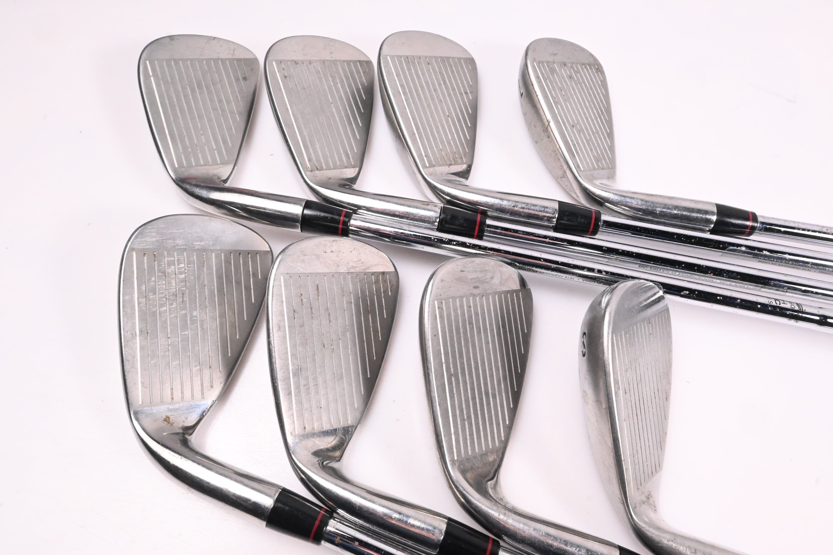 Nike VR Full Cavity Irons / 4-PW+SW / Stiff Flex Dynamic Gold HL Shafts