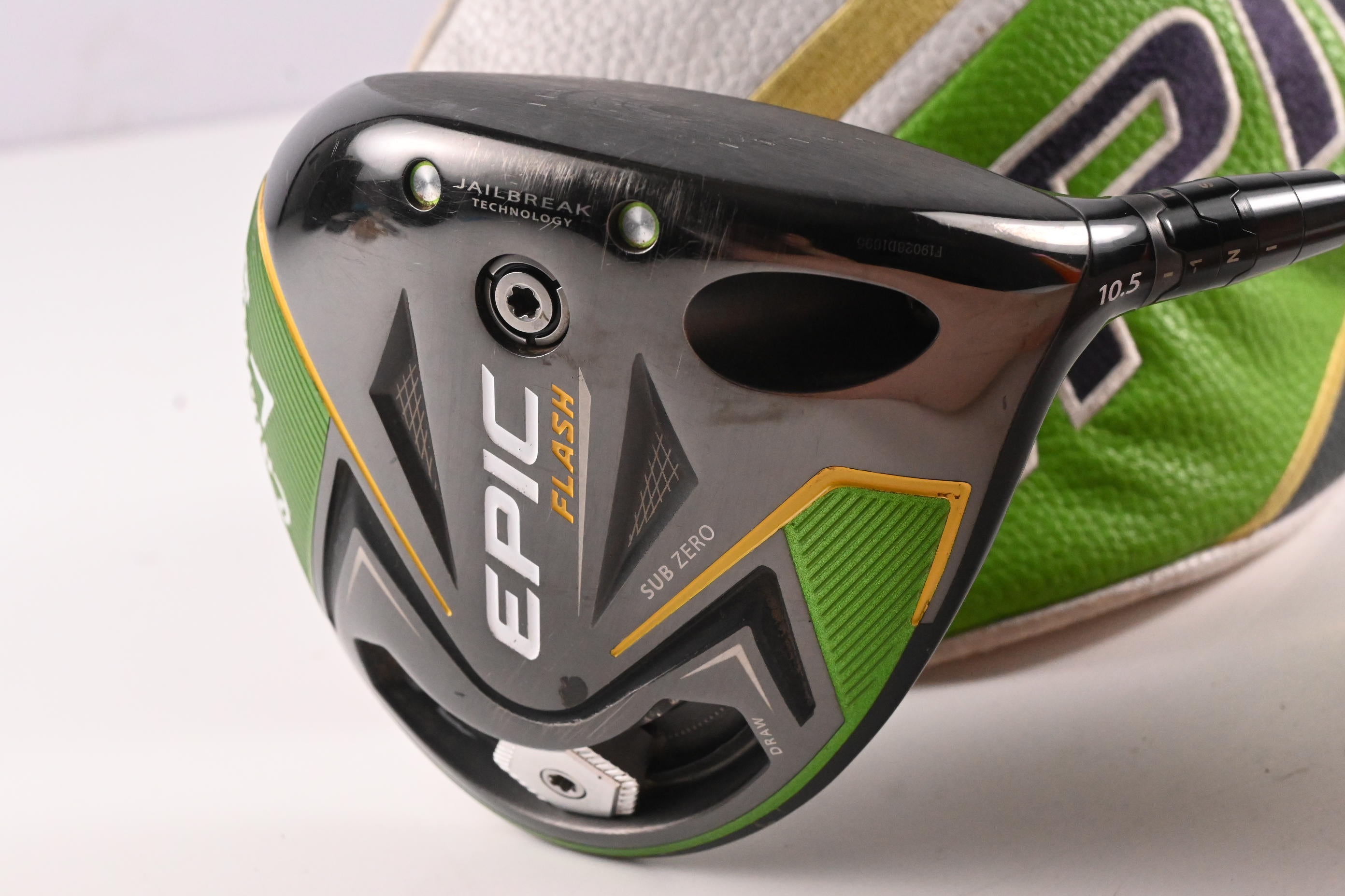 Callaway Epic Flash Sub Zero Driver / 10.5 Degree / X-Flex Hzrdus Smoke Yellow