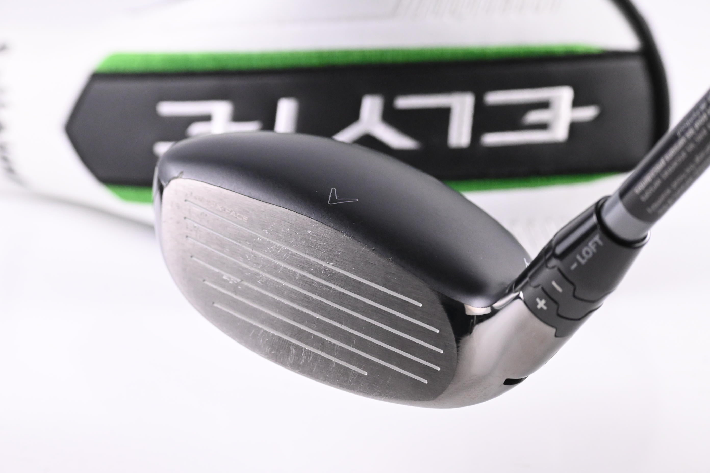 Callaway Elyte #4 Hybrid / 22 Degree / Stiff Flex Denali Charcoal 70 Shaft