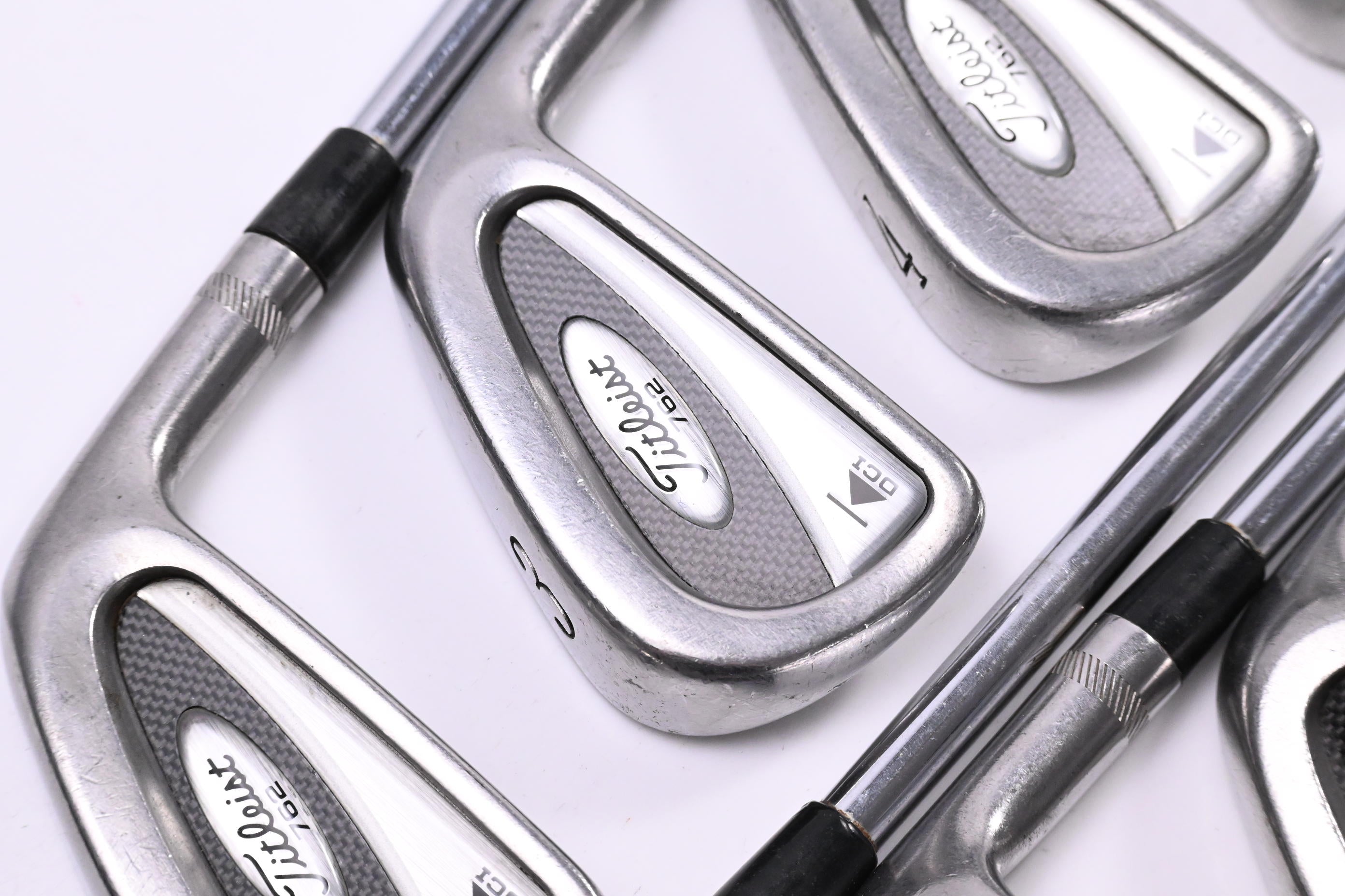 Titleist DCI Black 762 Irons / 2-PW / Stiff Flex Titleist Shaft