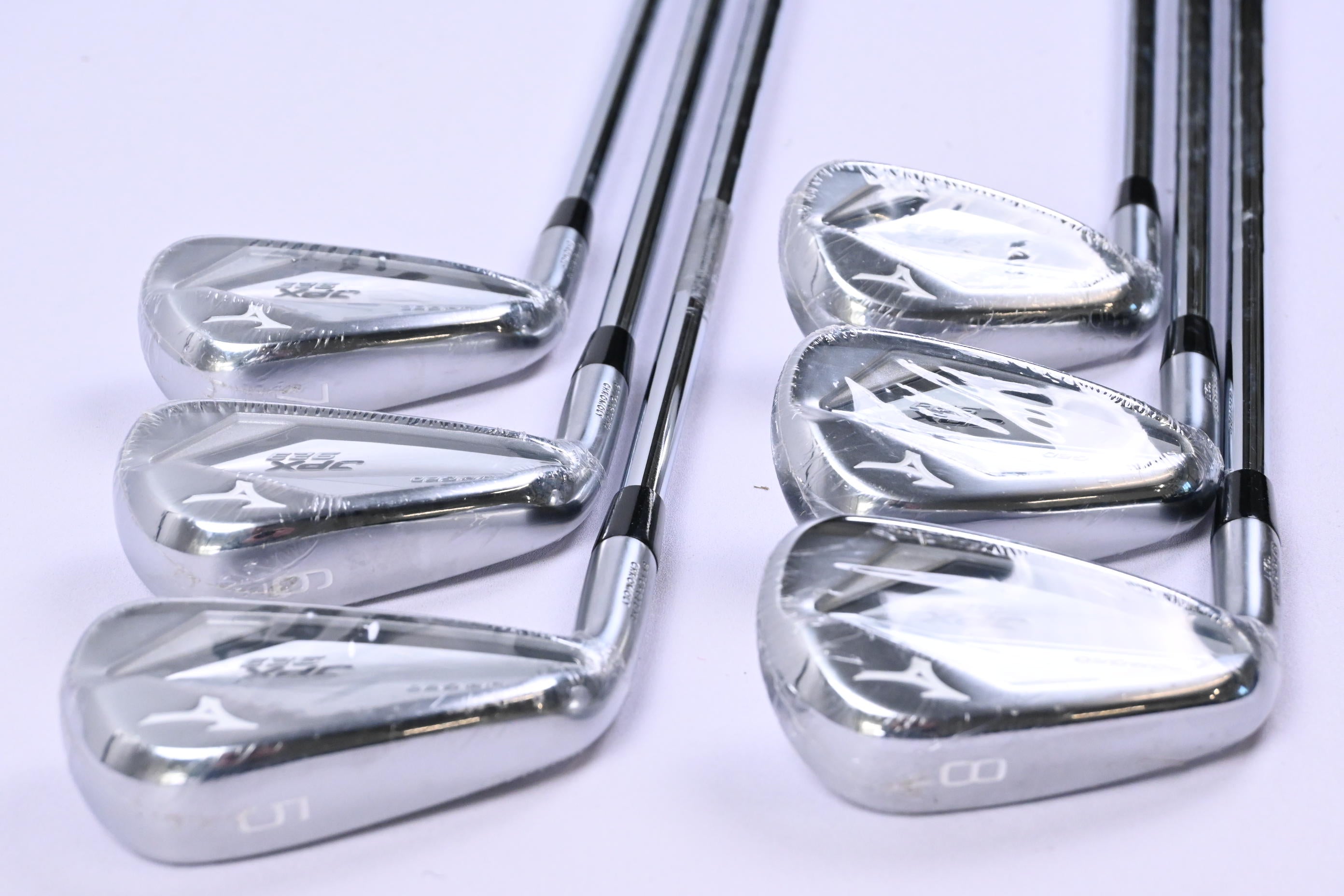 Left Hand Mizuno JPX 923 Forged Irons / 5-PW / Regular Flex KBS $-Taper Lite 95
