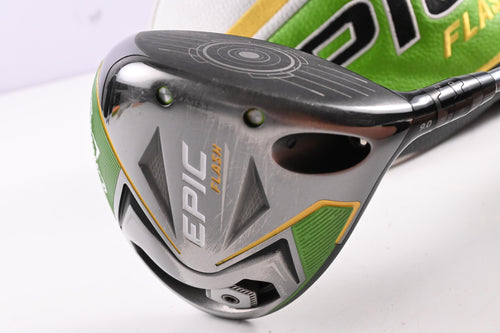 Callaway Epic Flash Driver / 9 Degree / Regular Flex HZRDUS T-800 55 Shaft