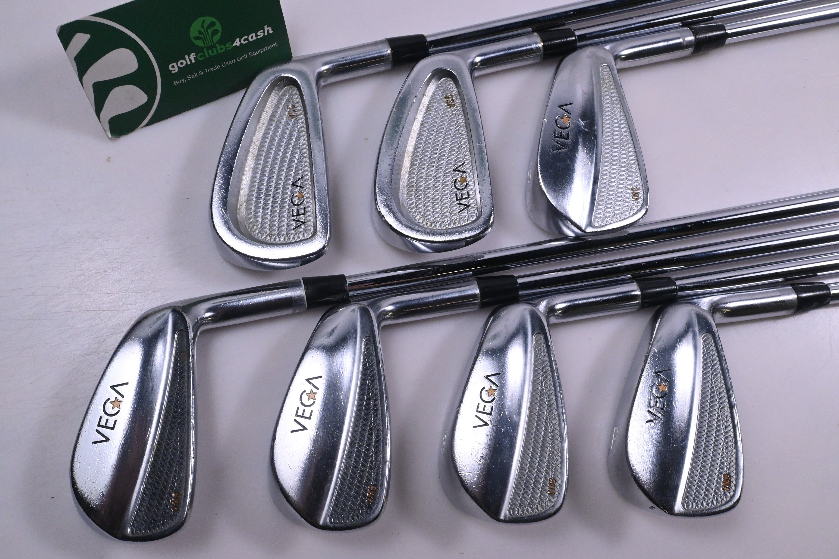 Vega VSC / VMB Irons / 4-PW / Stiff Flex Project X Rifle Shafts