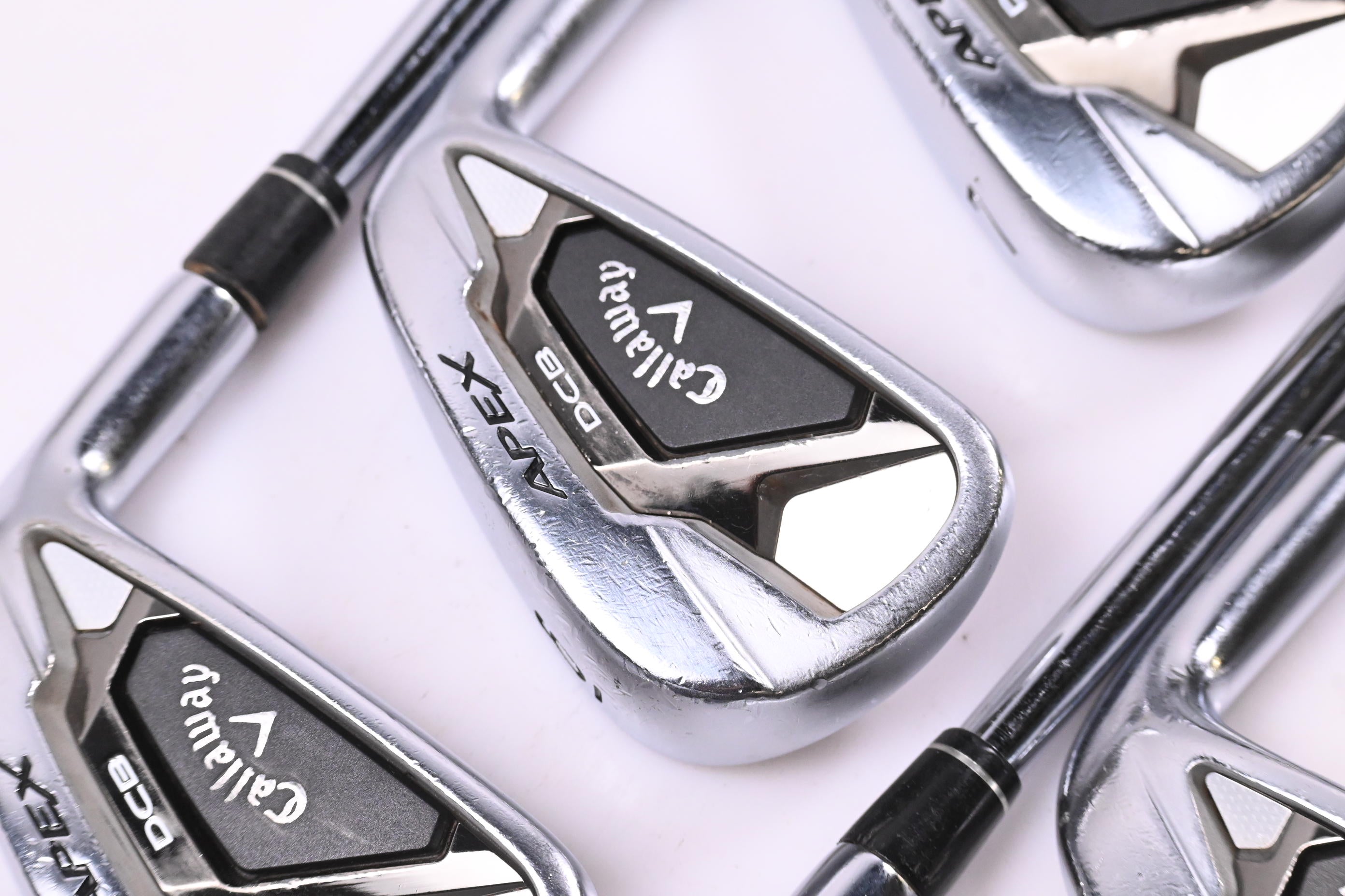 Callaway Apex DCB Irons / 5-PW / Stiff Flex Rifle Tour Flighted 105 Shafts