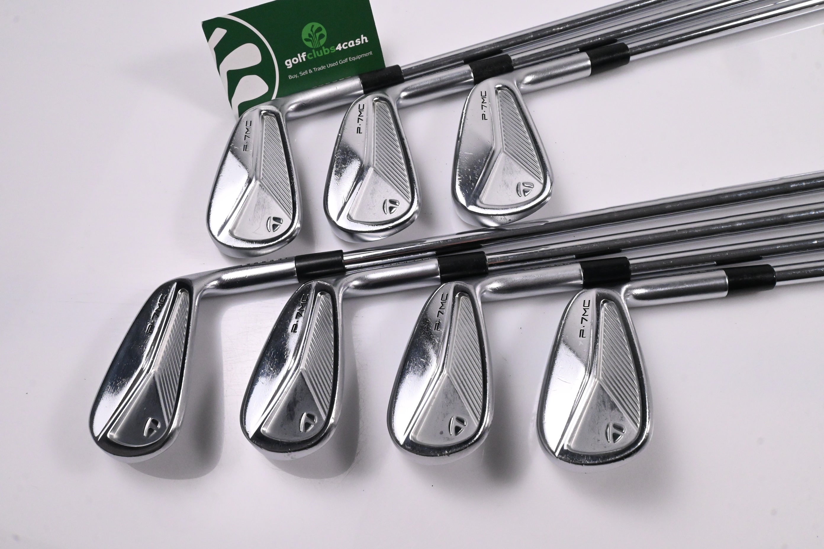 Taylormade P7MC 2023 Irons / 4-PW / Stiff Flex KBS Tour Shafts