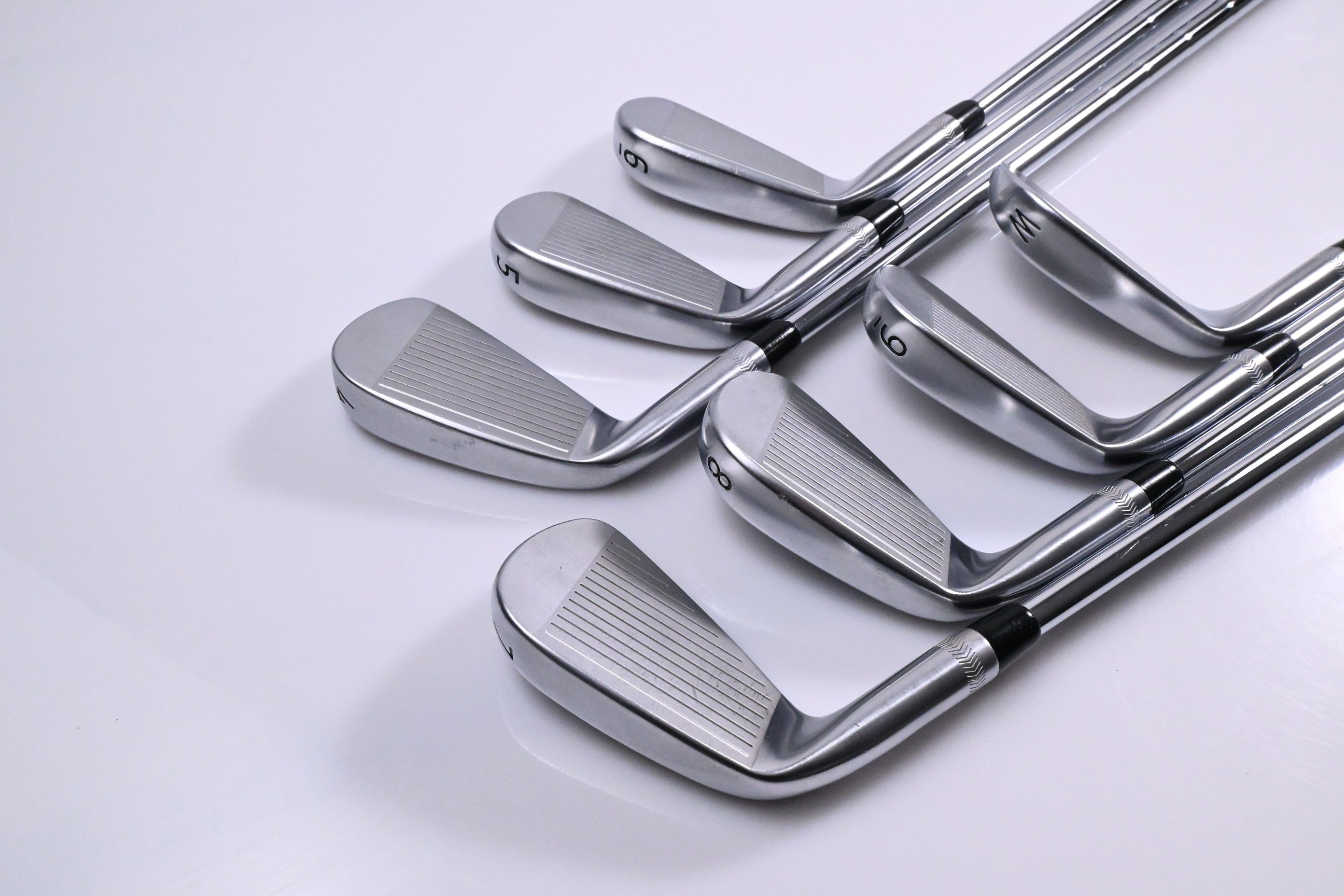 PXG 0317 T/CB Milled Irons / 4-PW / X-Flex KBS Tour 130 Shafts