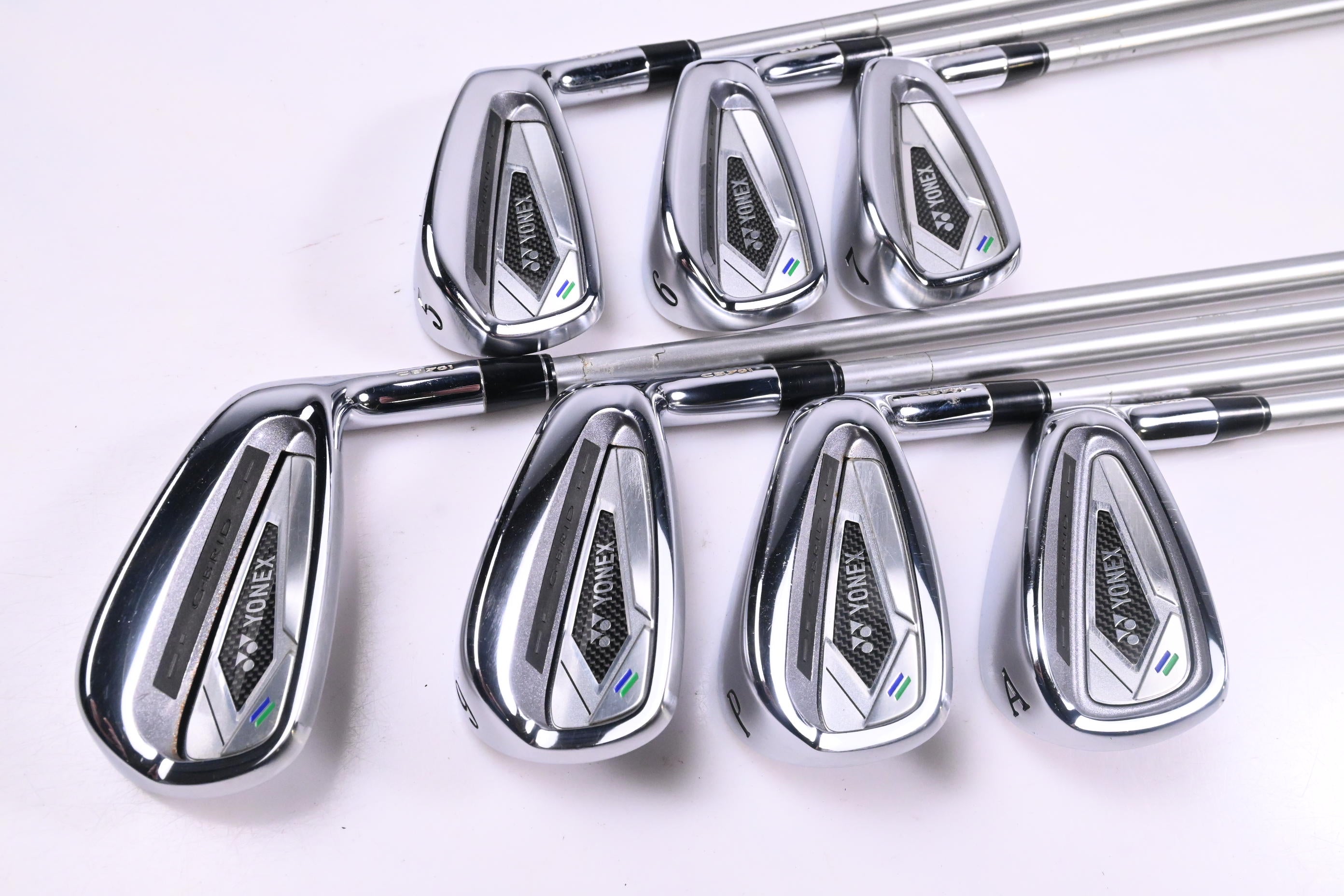 Yonex Ezone CB 701 Irons / 5-PW+AW / Regular Flex Yonex NST 400 Shafts