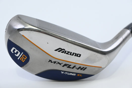 Mizuno MX Fli Hi #3 Hybrid / 20 Degree / Regular Flex Exsar IS4 65 Shaft