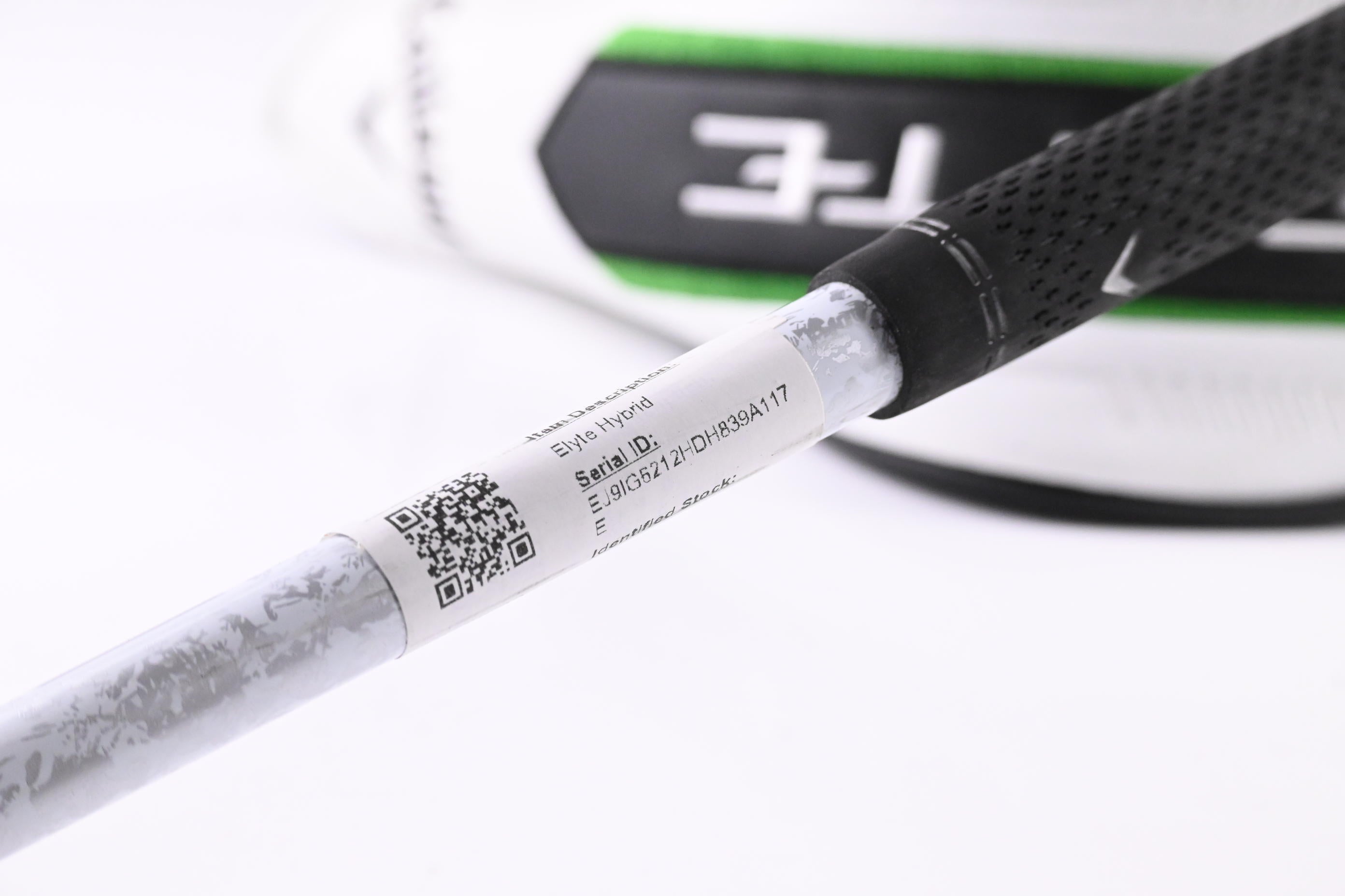 Callaway Elyte #4 Hybrid / 22 Degree / Stiff Flex Denali Charcoal 70 Shaft