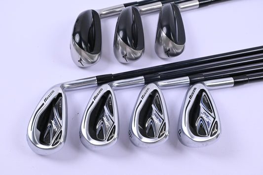 Mizuno JPX 800 HD/JPX Fli-Hi Combo Irons / 4-PW / Regular Flex Orochi 65 Shafts