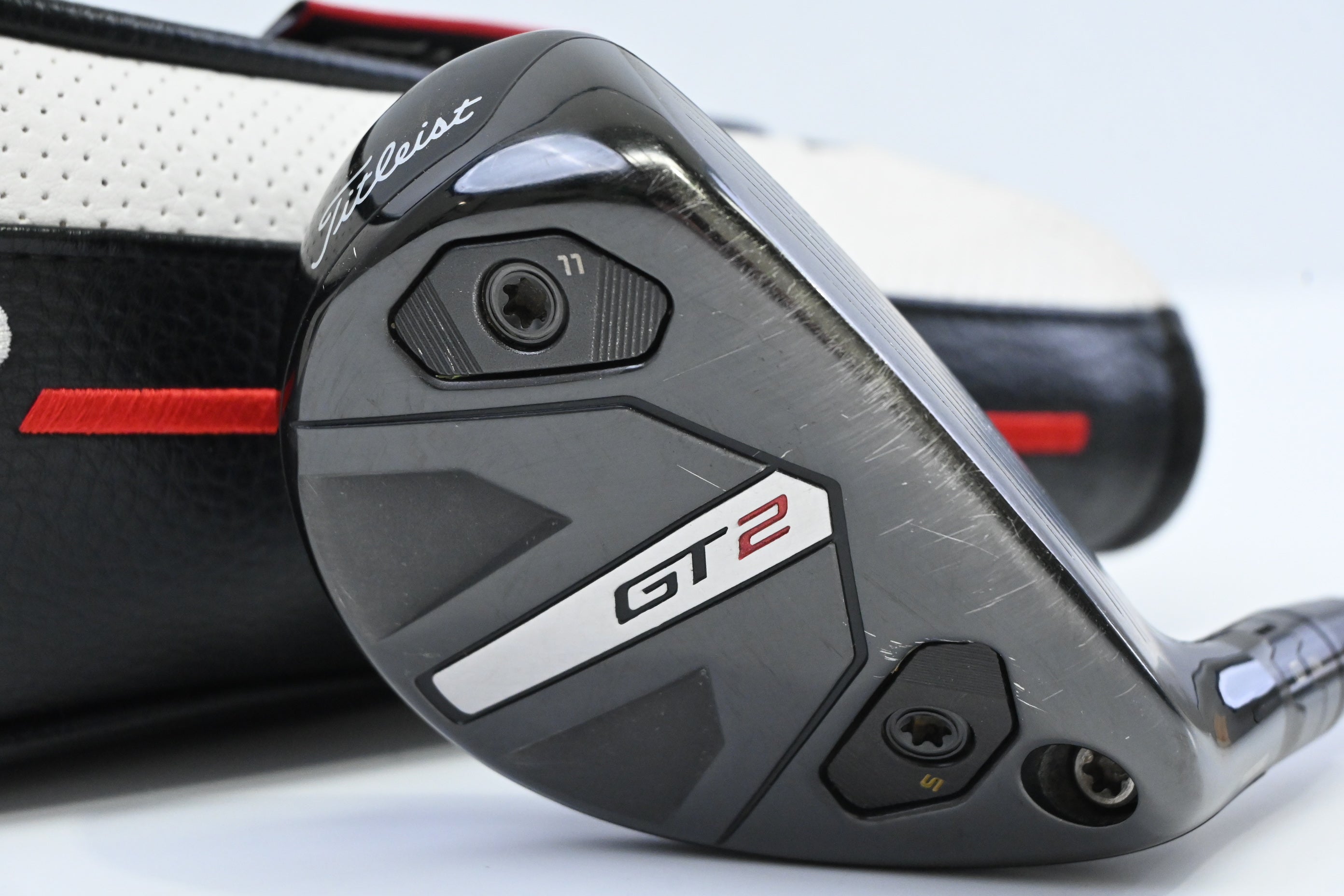 Titleist GT2 #5 Hybrid / 24 Degree / Stiff Flex HZRDUS Smoke Black 90 Shaft