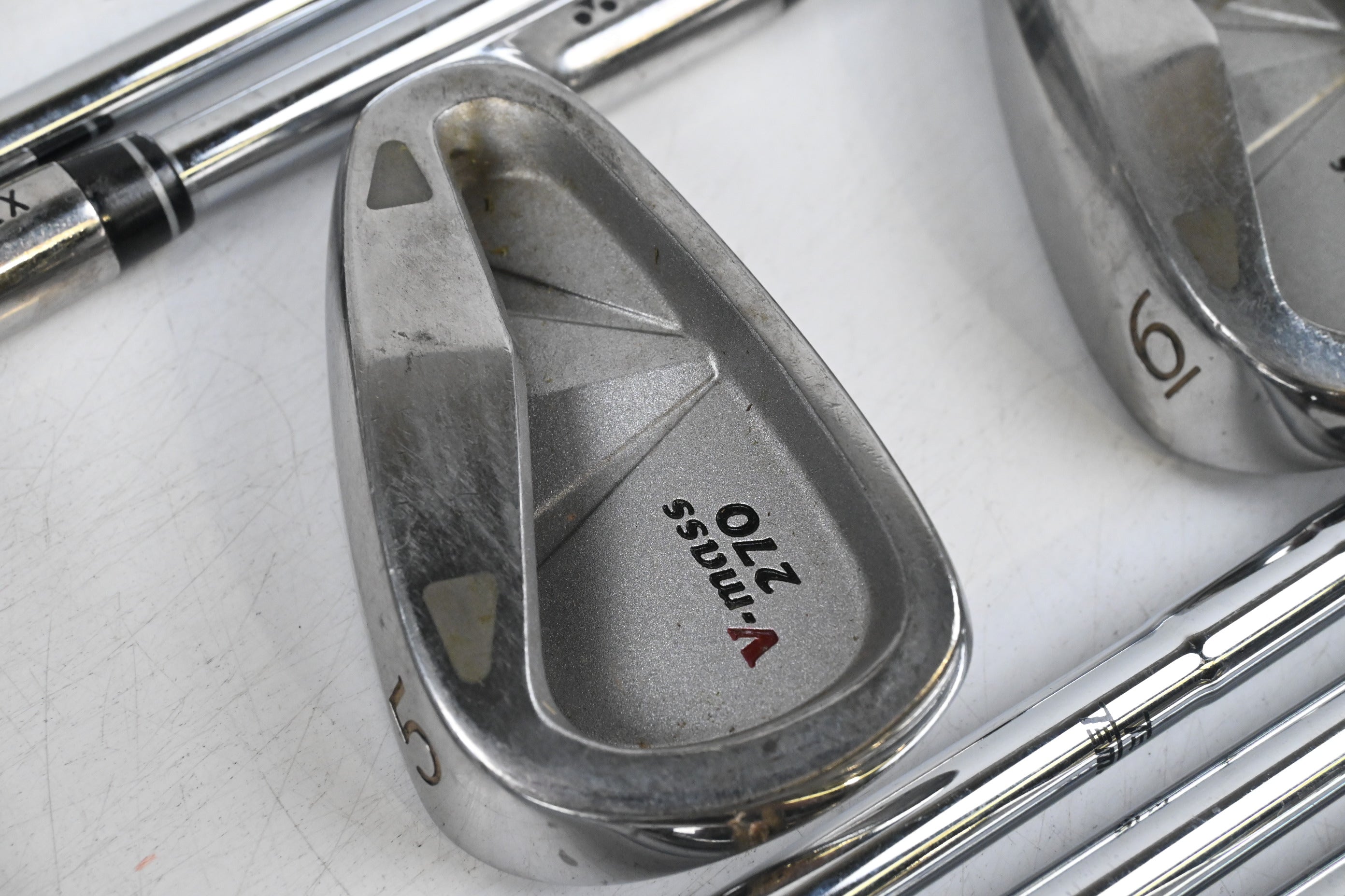 Yonex V-Mass 270 Irons / 3-PW+SW / Uniflex Yonex V-mass 270 Shafts