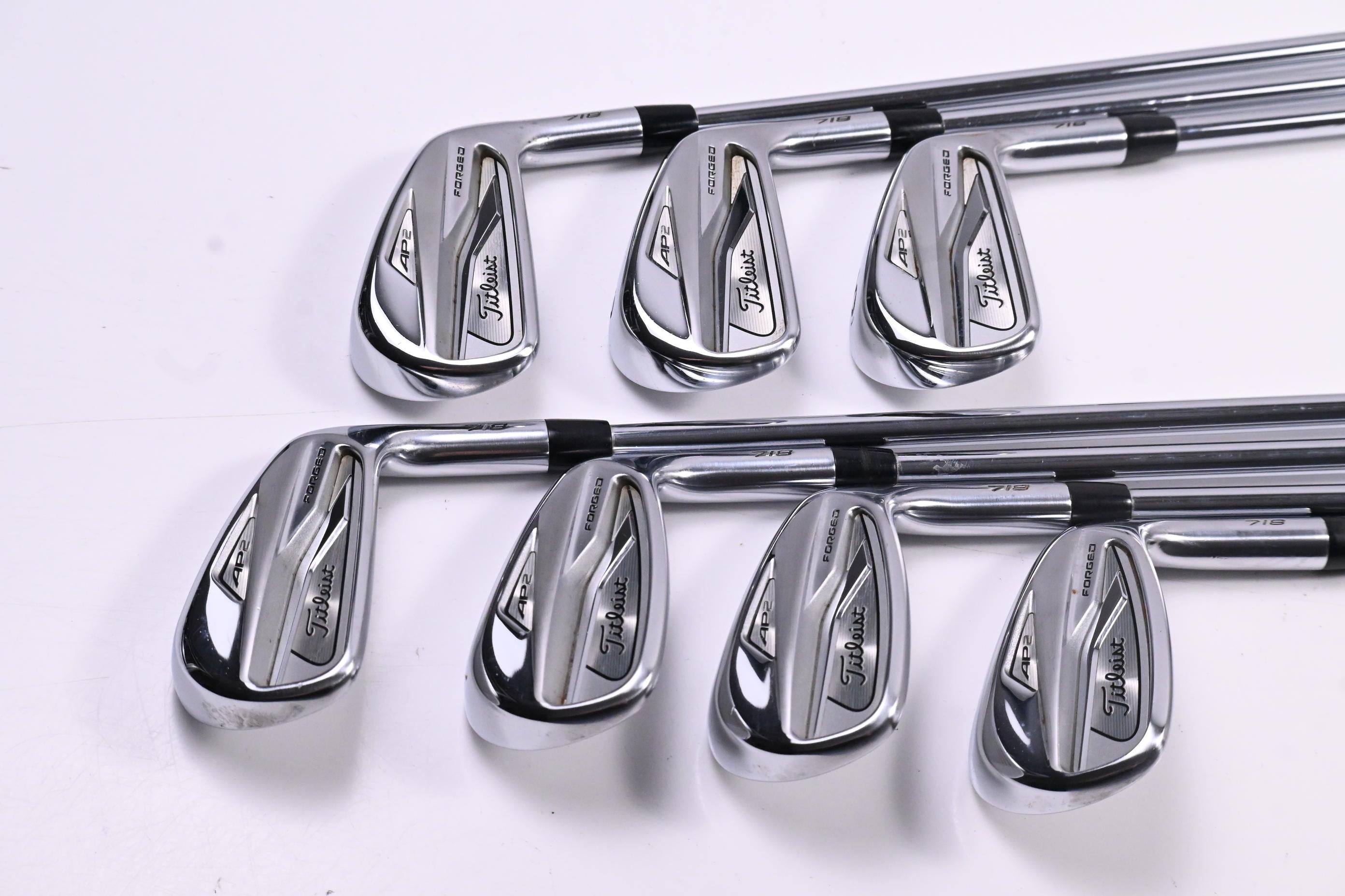 Titleist 718 AP2 Irons / 4-PW / Regular Flex AMT Red R300 Shafts