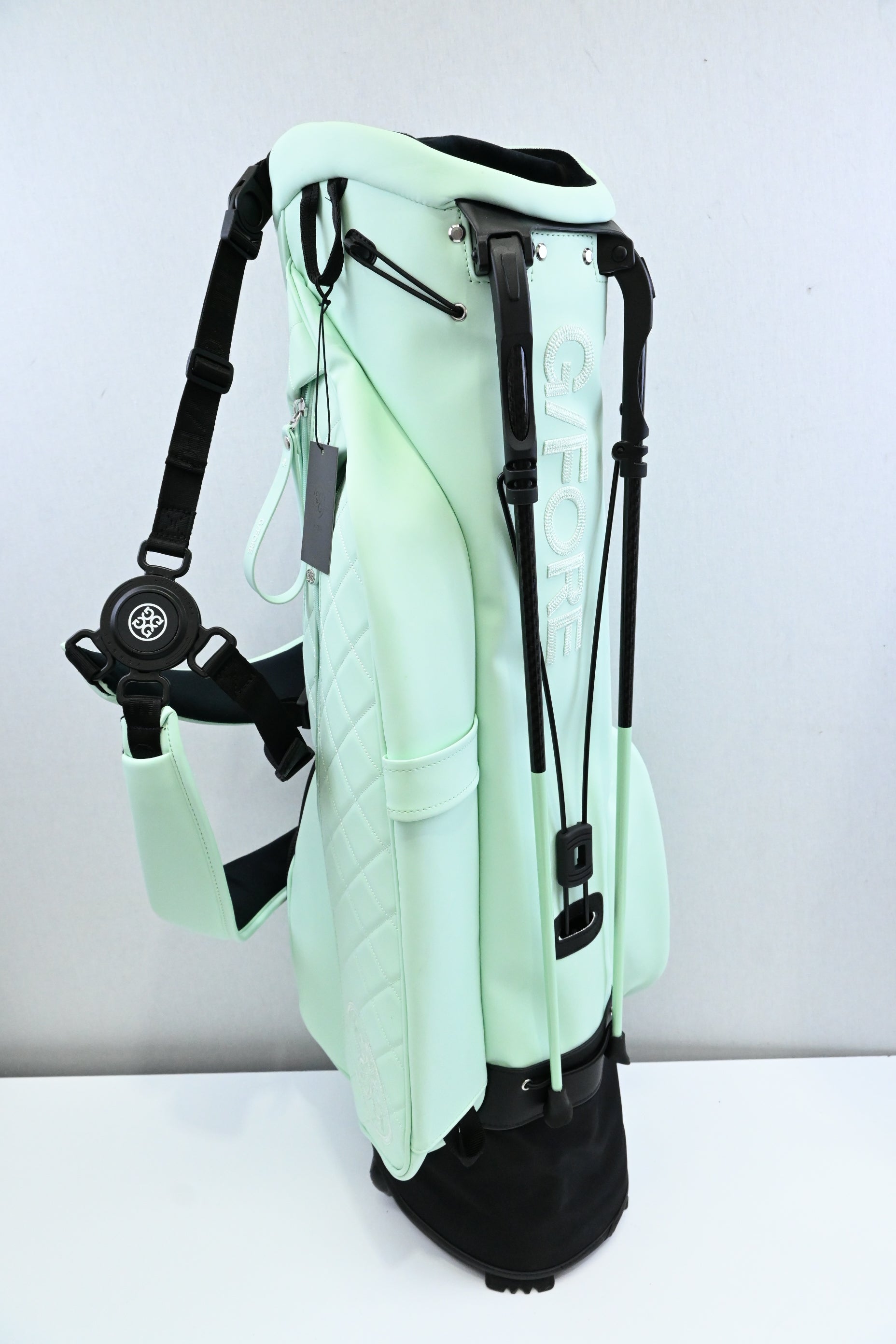 G/FORE Daytona Stand Bag / 4-Way / Mint, Black