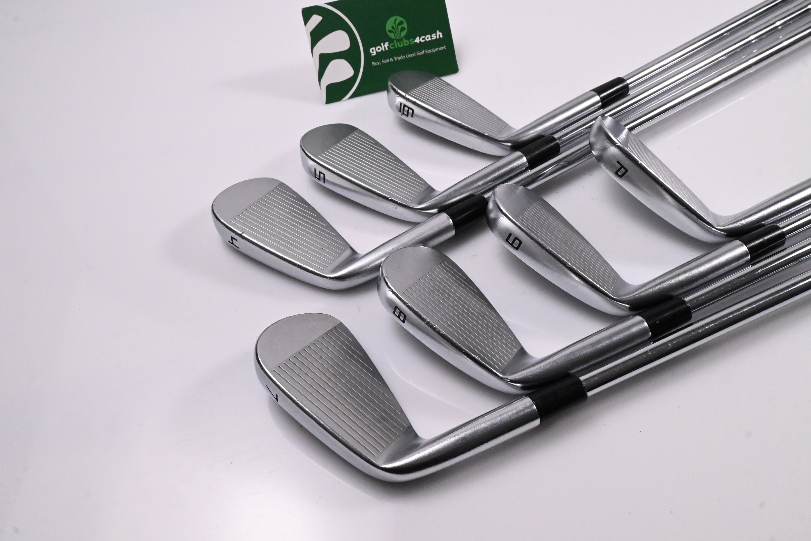 Taylormade P7MC 2023 Irons / 4-PW / Stiff Flex KBS Tour Shafts