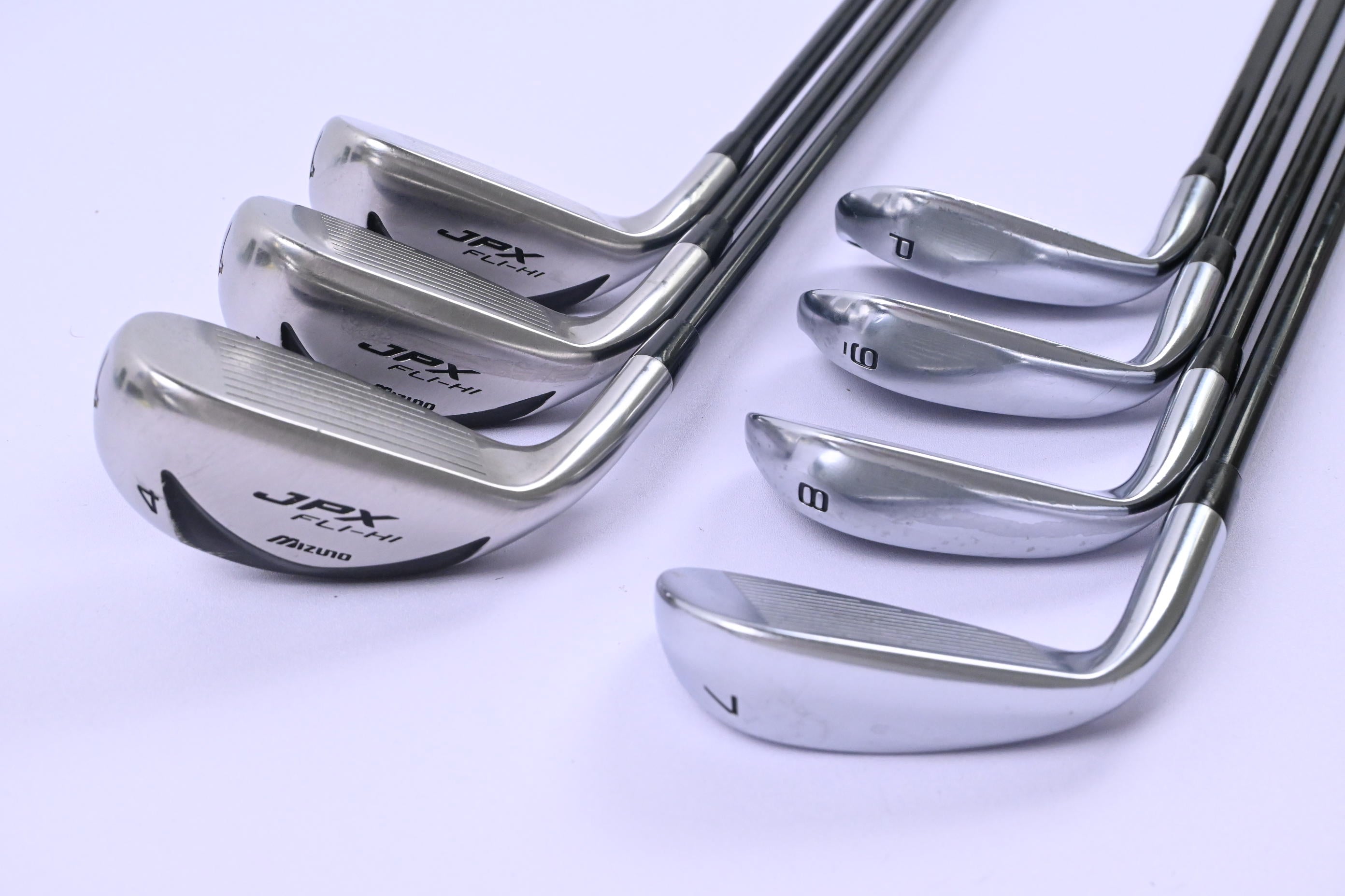Mizuno JPX 800 HD/JPX Fli-Hi Combo Irons / 4-PW / Regular Flex Orochi 65 Shafts