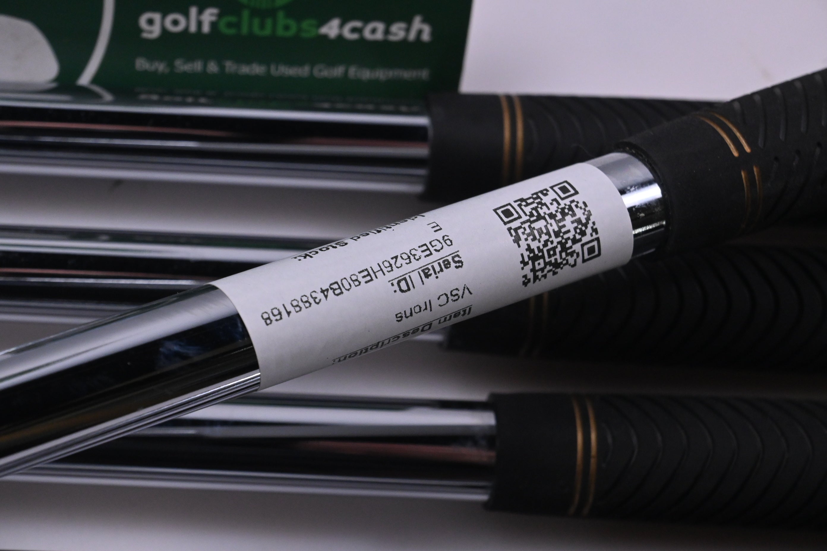 Vega VSC / VMB Irons / 4-PW / Stiff Flex Project X Rifle Shafts